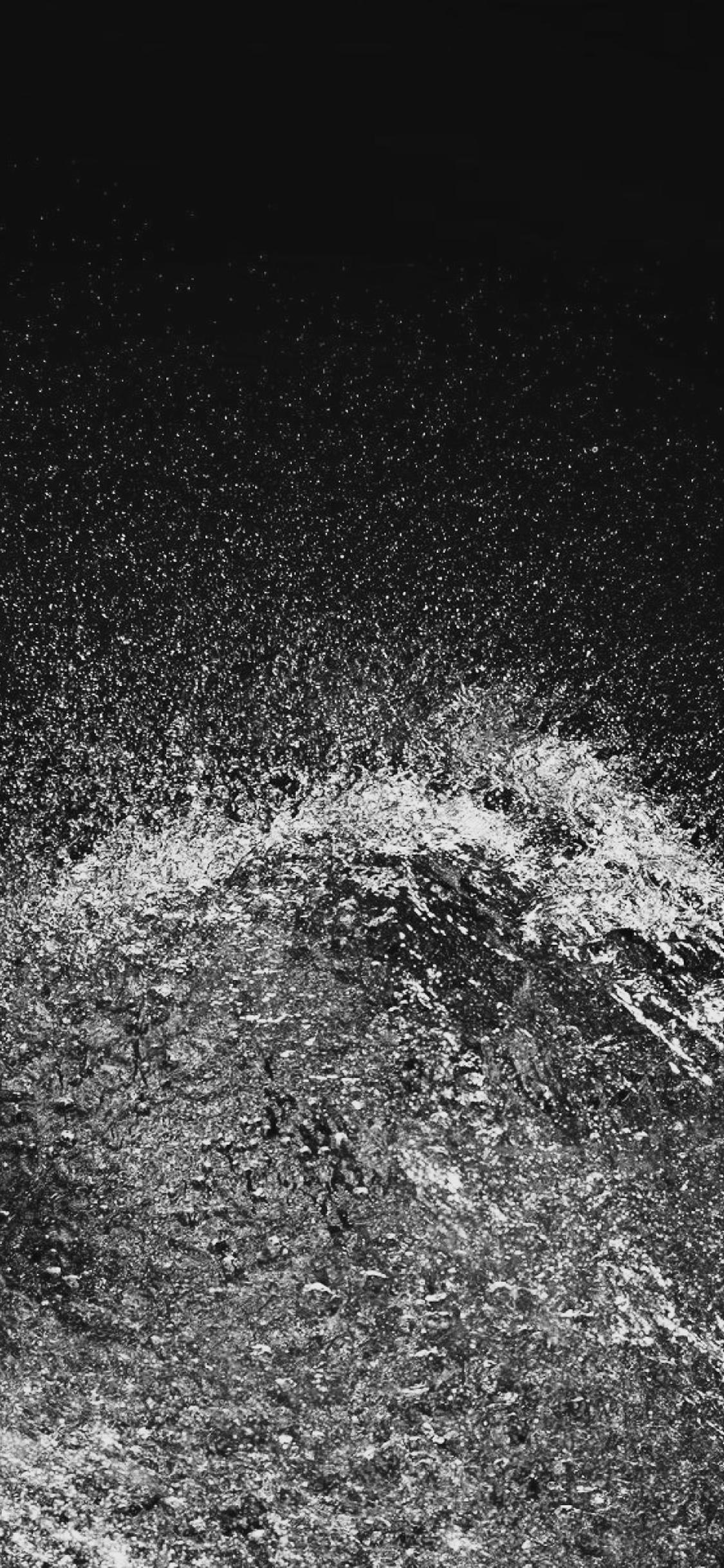 1125x2436 iPhone X wallpaper. water pop blue texture pattern bw dark