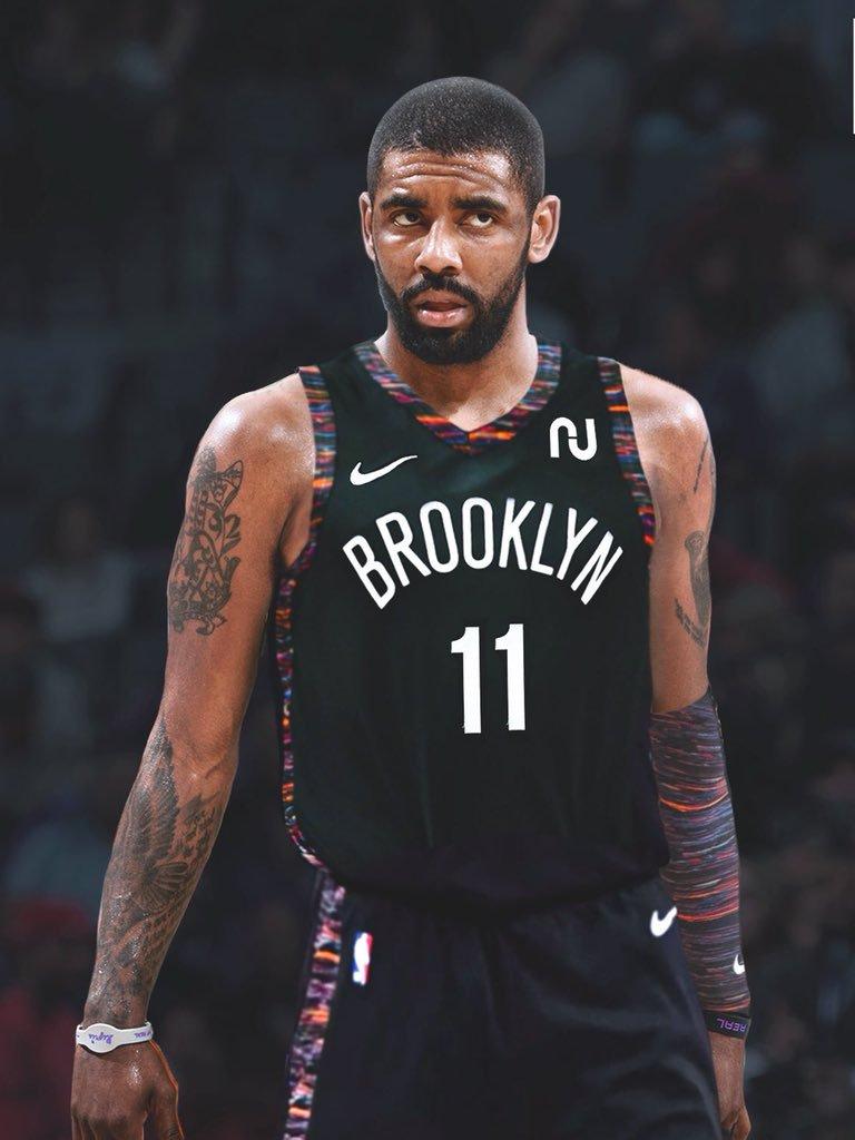 768x1024 Kyrie Irving Brooklyn Nets Wallpaper