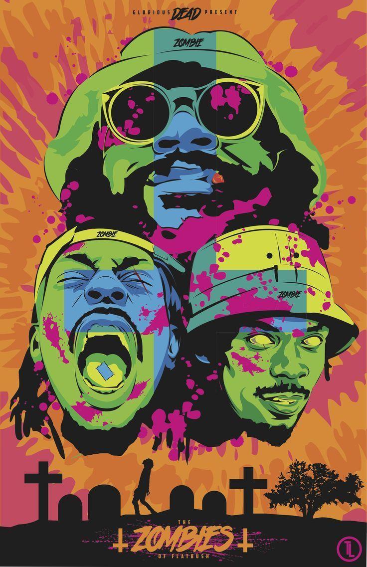 736x1137 Image result for flatbush zombies posters. band posters