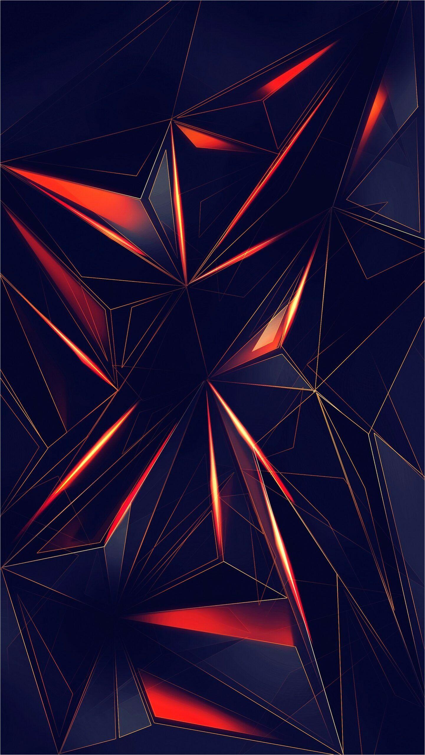 1441x2560 Geometric Wallpaper