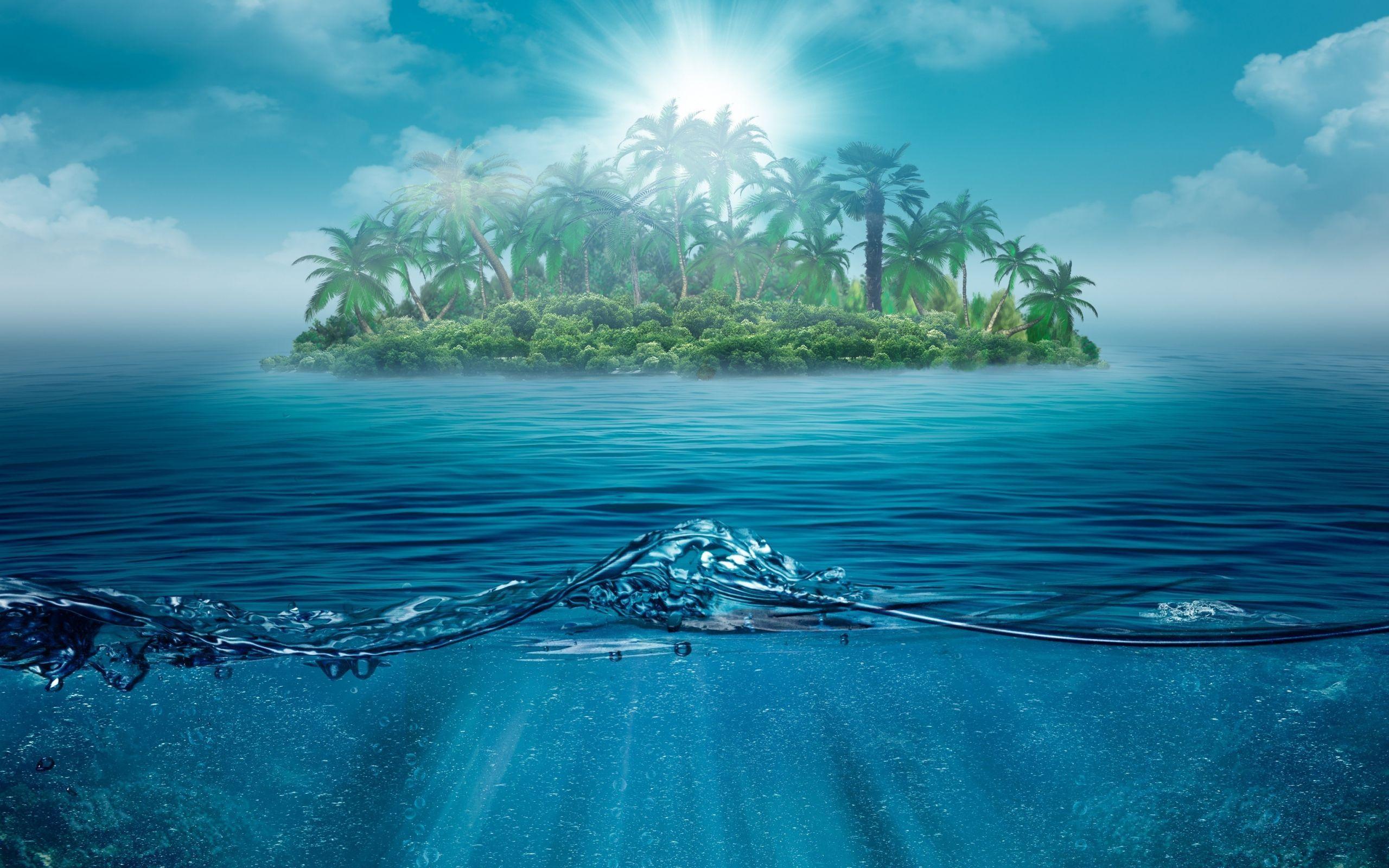2560x1600 Alone Island Wallpaper, HD Alone Island Background