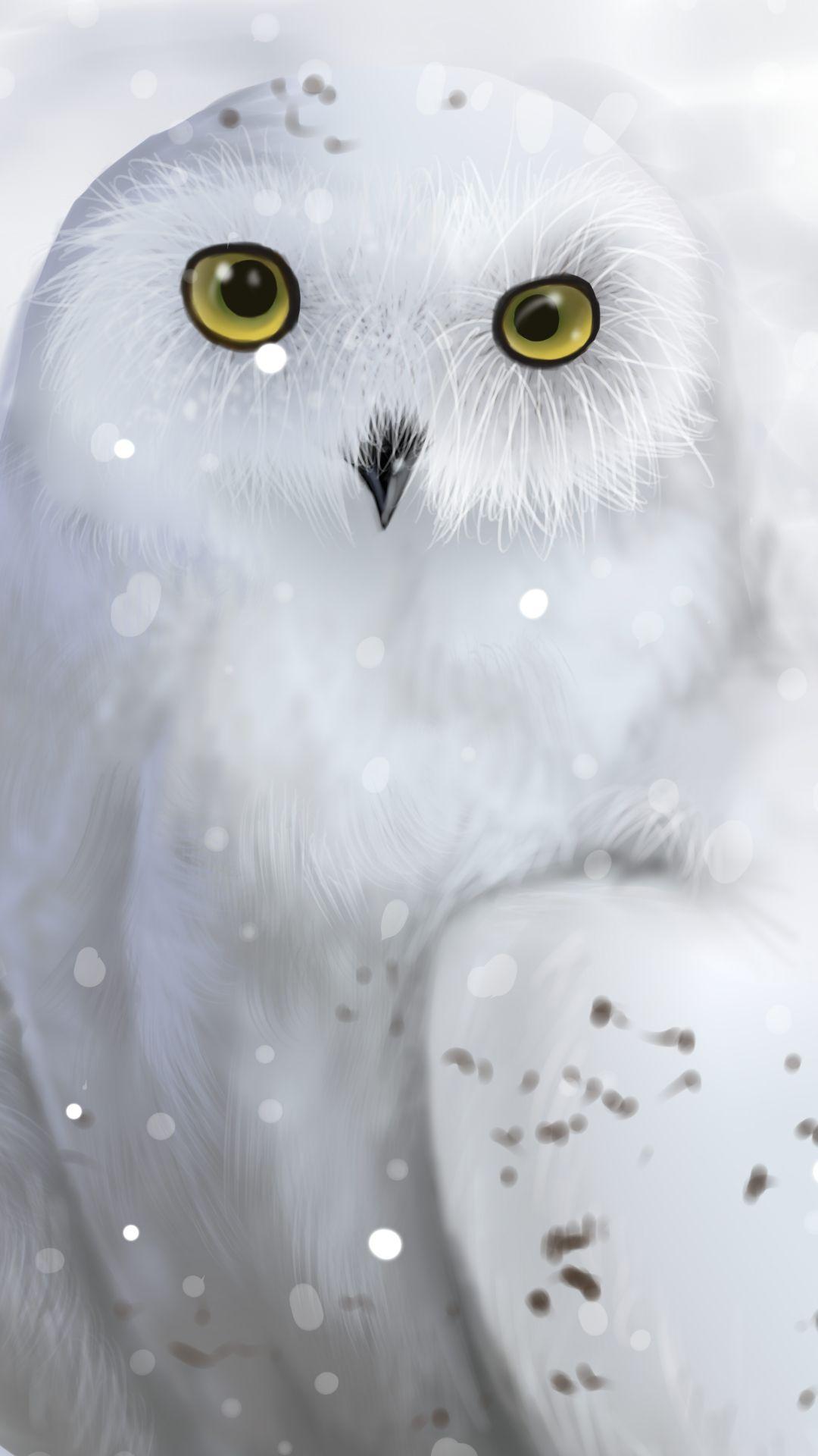 1080x1920 Owl Family Wallpaper