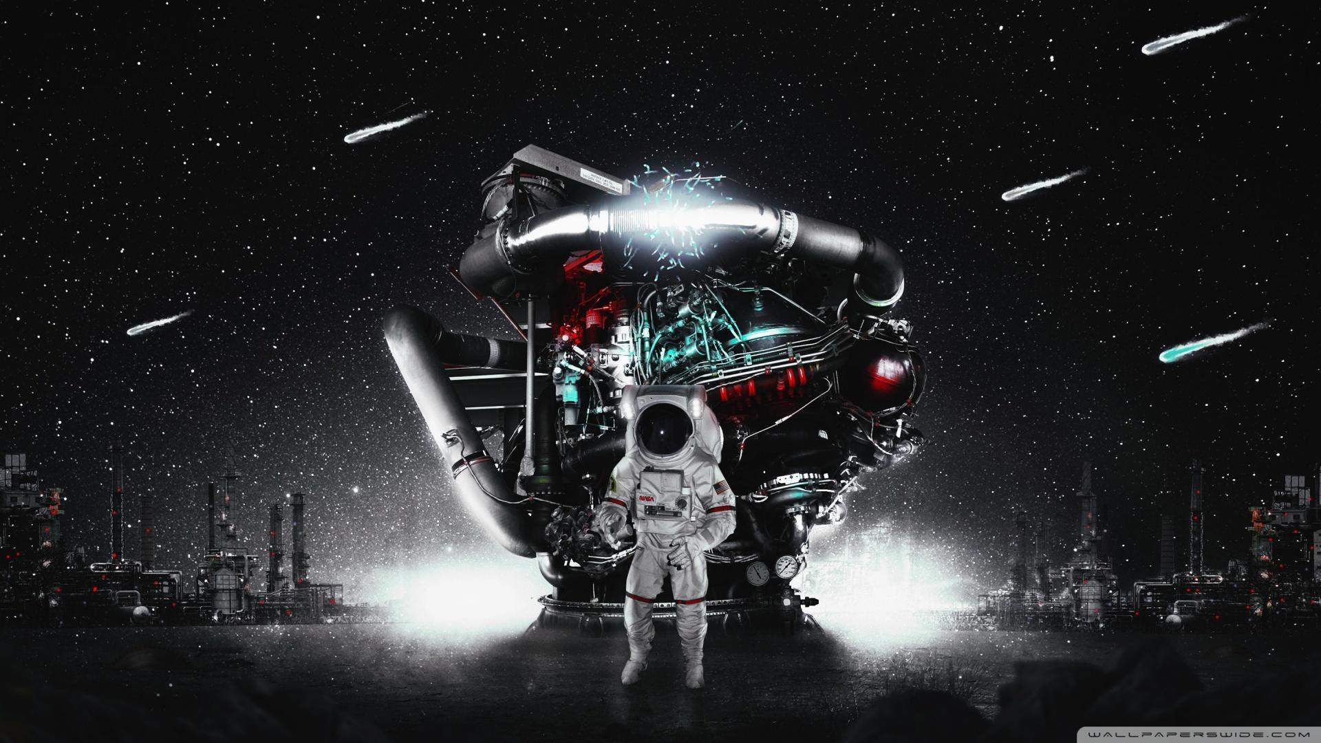 1920x1080 Astronaut Ultra HD Desktop Background Wallpaper for 4K UHD TV : Multi Display, Dual Monitor : Tablet