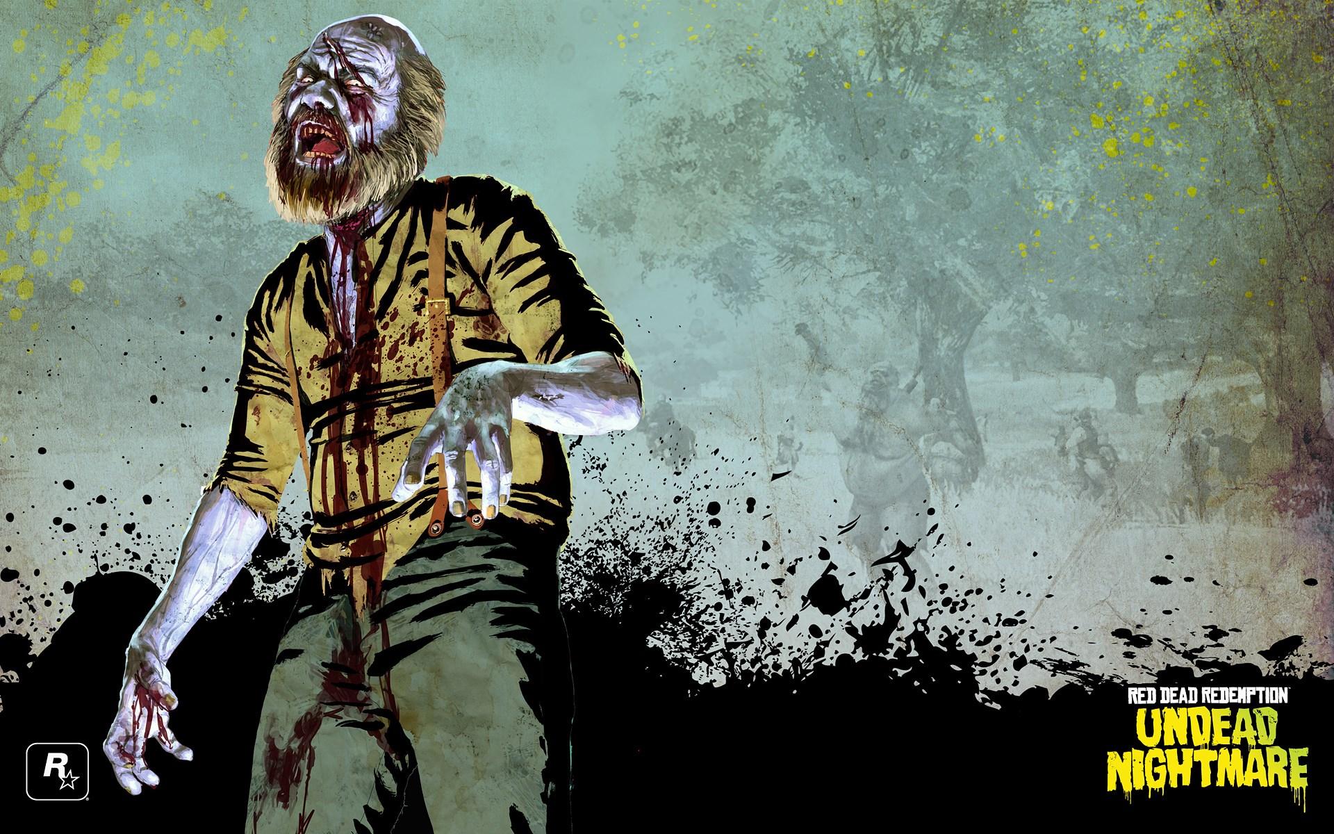 1920x1200 1920x1200 Red Dead Redemption: Undead Nightmare game wallpaper