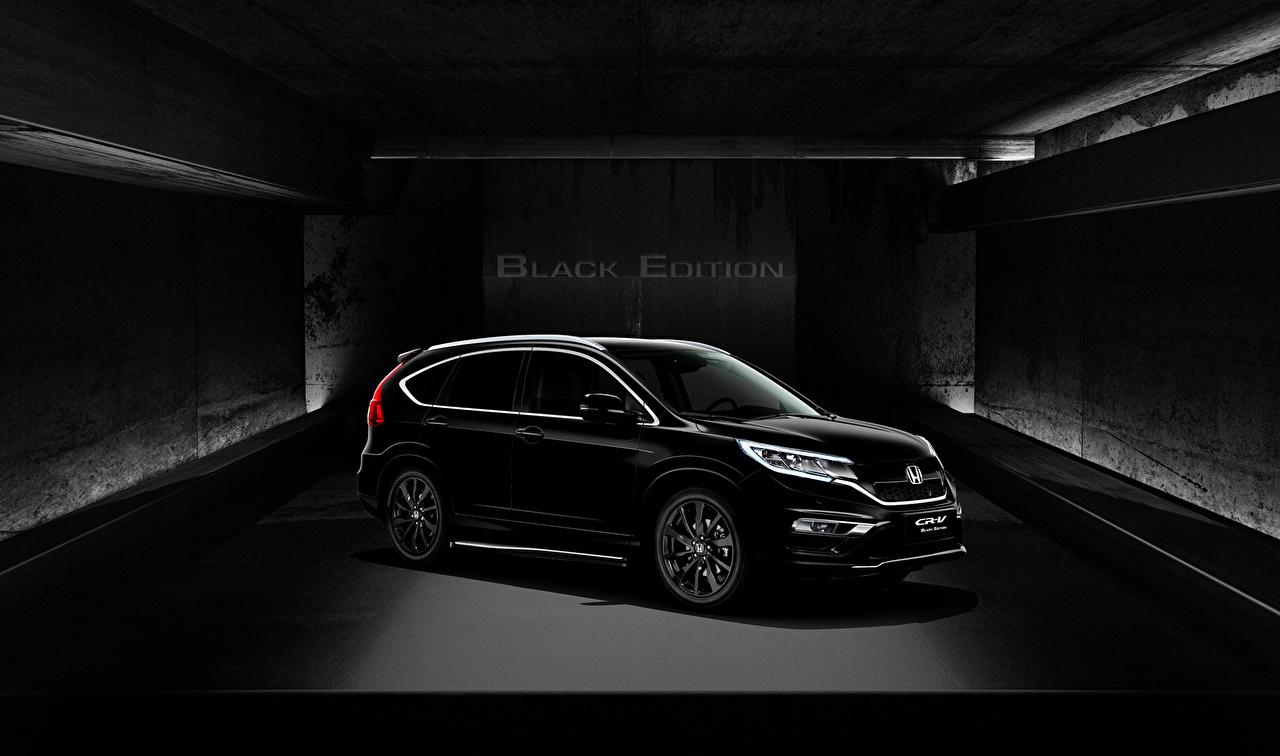 1280x756 Desktop Wallpaper 2016 Honda CR V Black Edition Cars Metallic