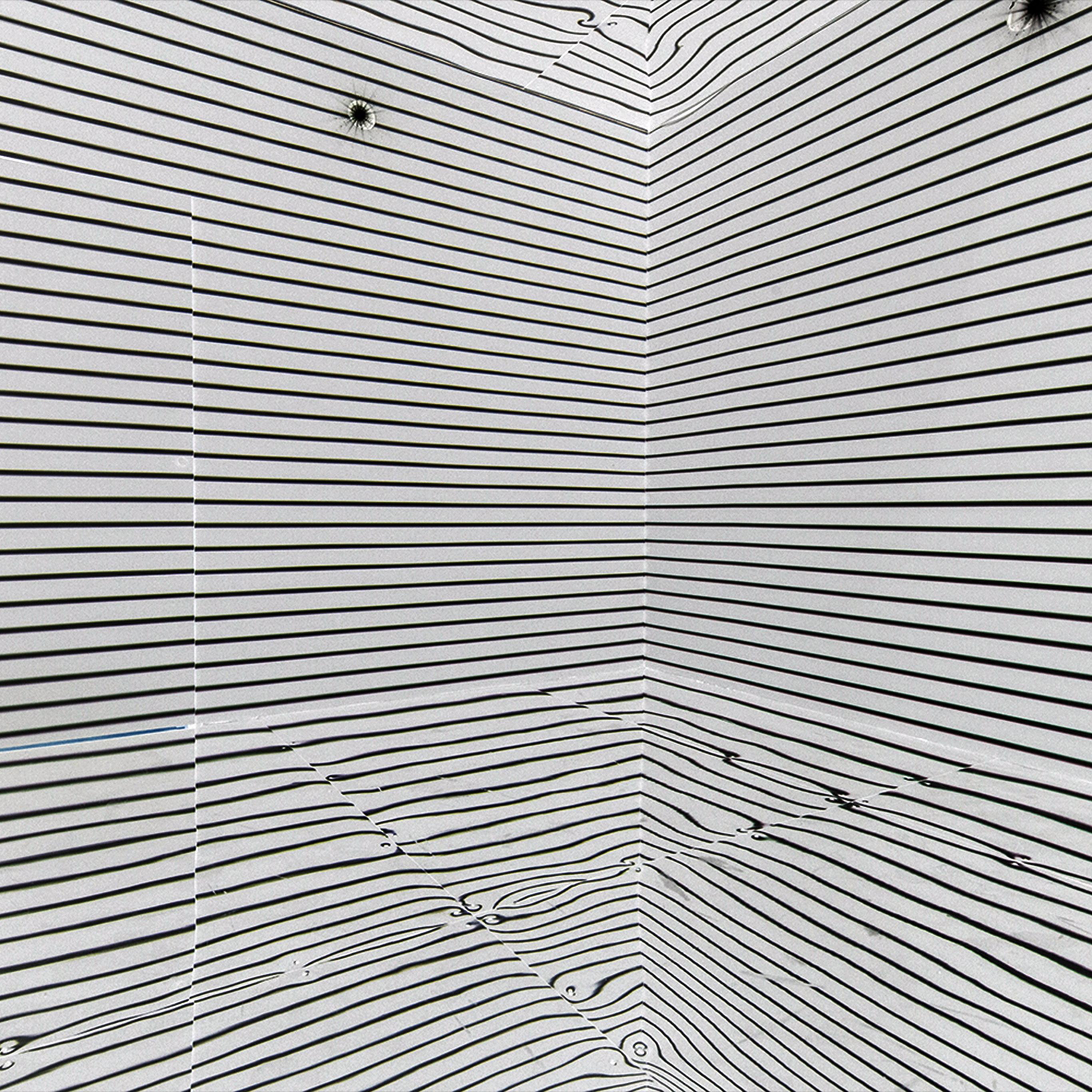 2732x2732 Crazy Bw Eyecatching Pattern Background White Wallpaper