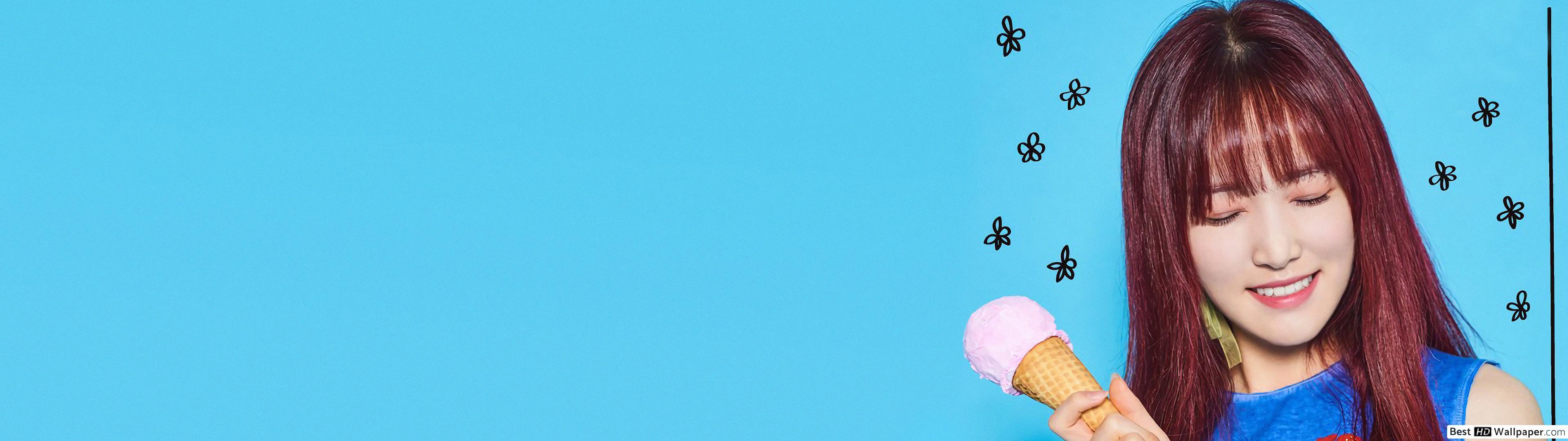 3840x1080 Gorgeous 'Yuju' From GFriend (K Pop Band) HD Wallpaper Download