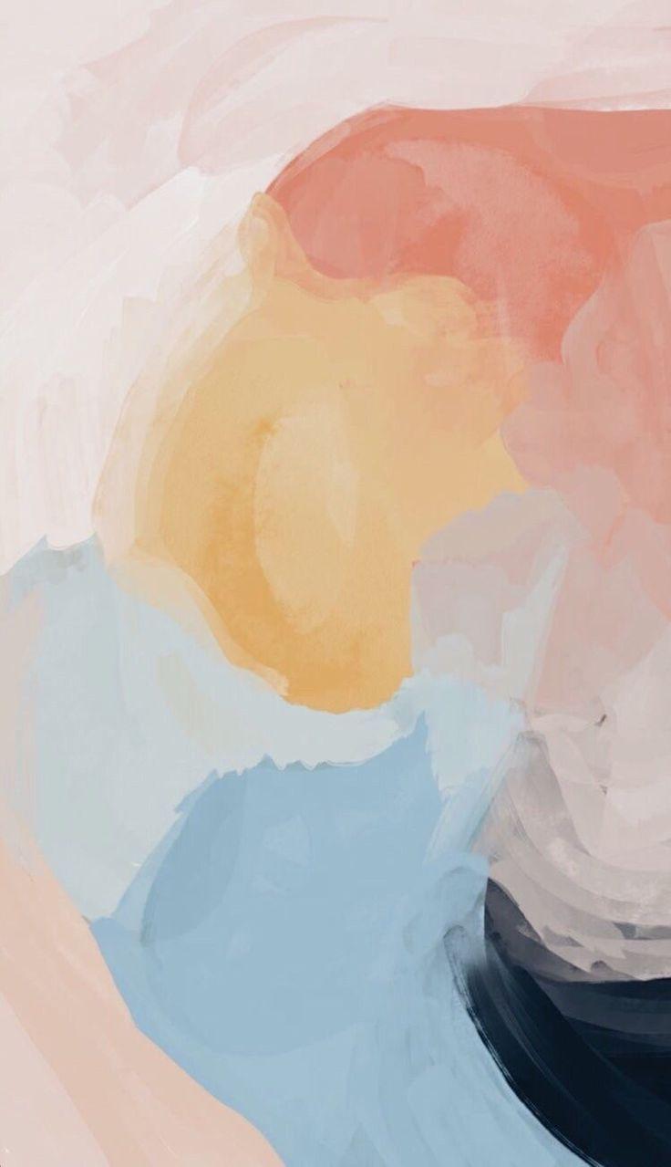 736x1279 Summer pastels. Abstract, Art wallpaper, Wallpaper background