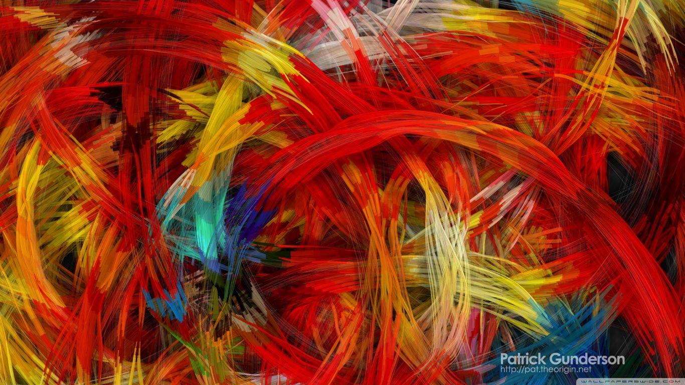 1366x768 Summer landscape painting Wallpaper Picture 1920×1080 Painting Image Wallpaper (45 Wallpaper). Abstract art wallpaper, Digital painting, Painting wallpaper