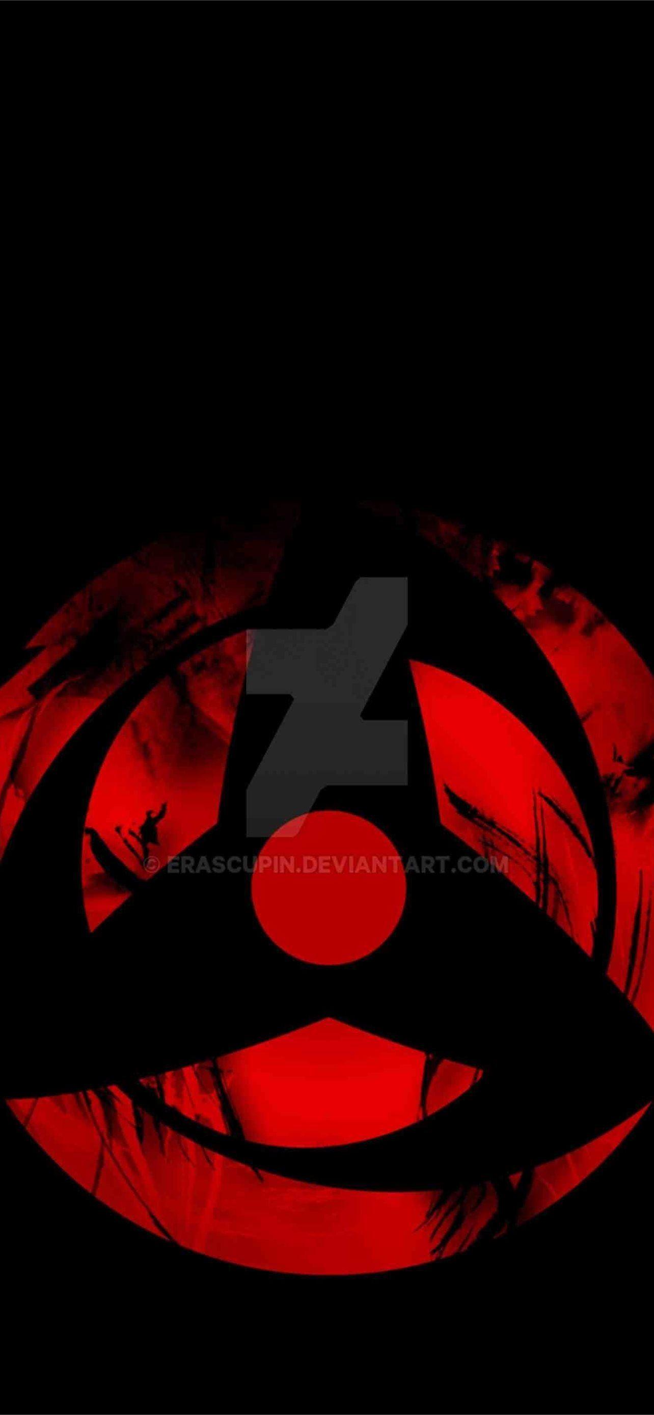 1284x2778 mangekyou sharingan iPhone Wallpaper Free Download