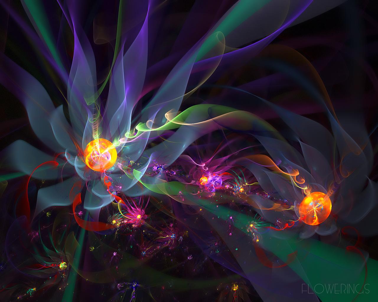 1280x1024 flores art!!!!!!! = *_* foto