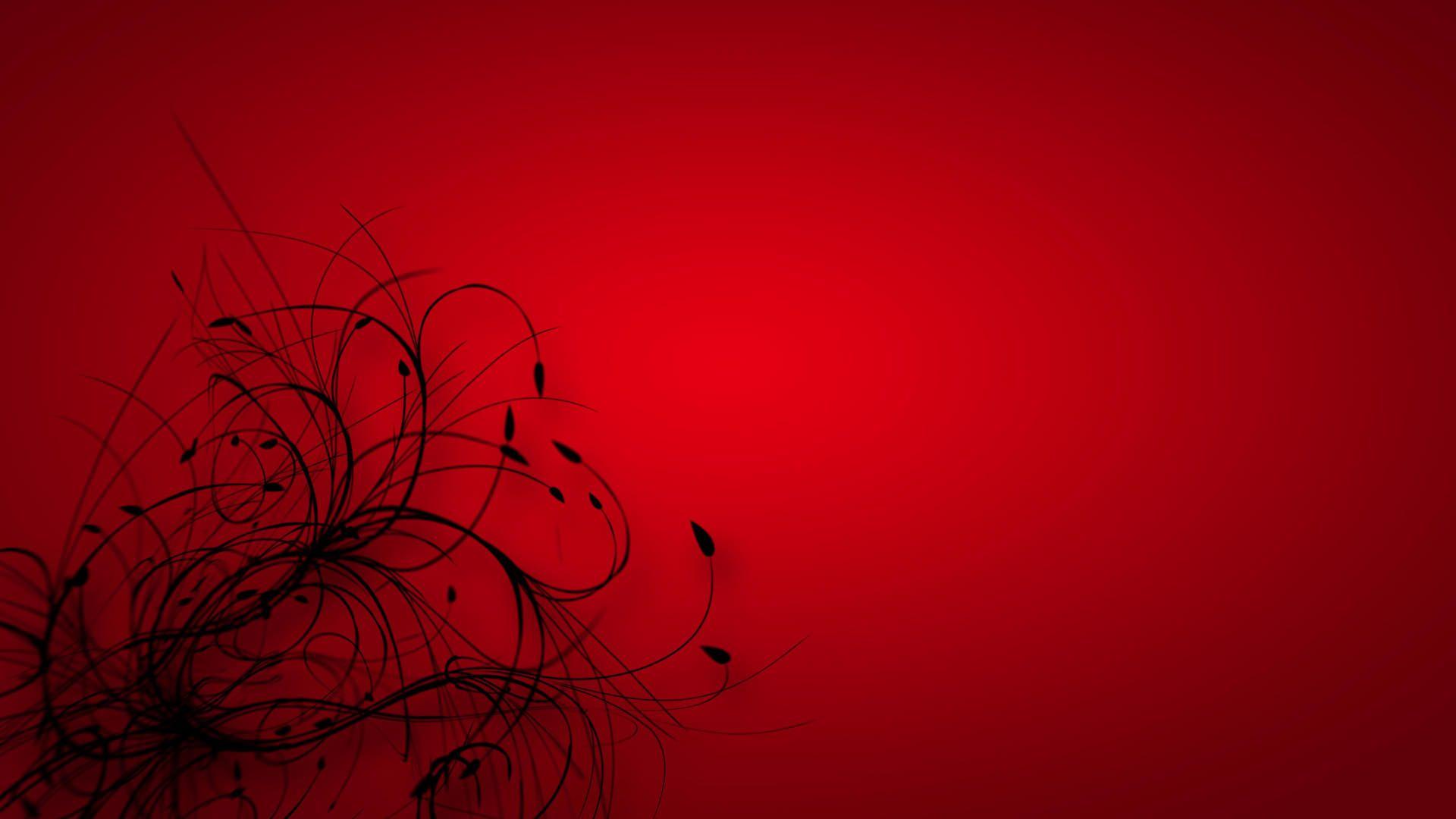 1920x1080 Red & Black Wallpaper, Background, Image