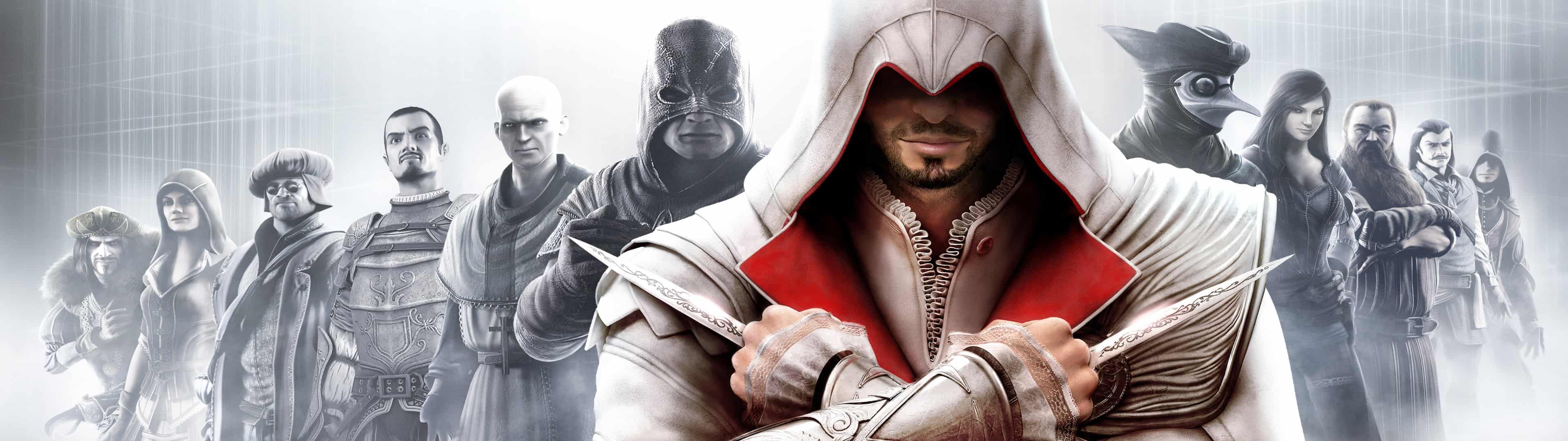 3840x1080 Assassins Creed Brotherhood Dual Monitor Wallpaper