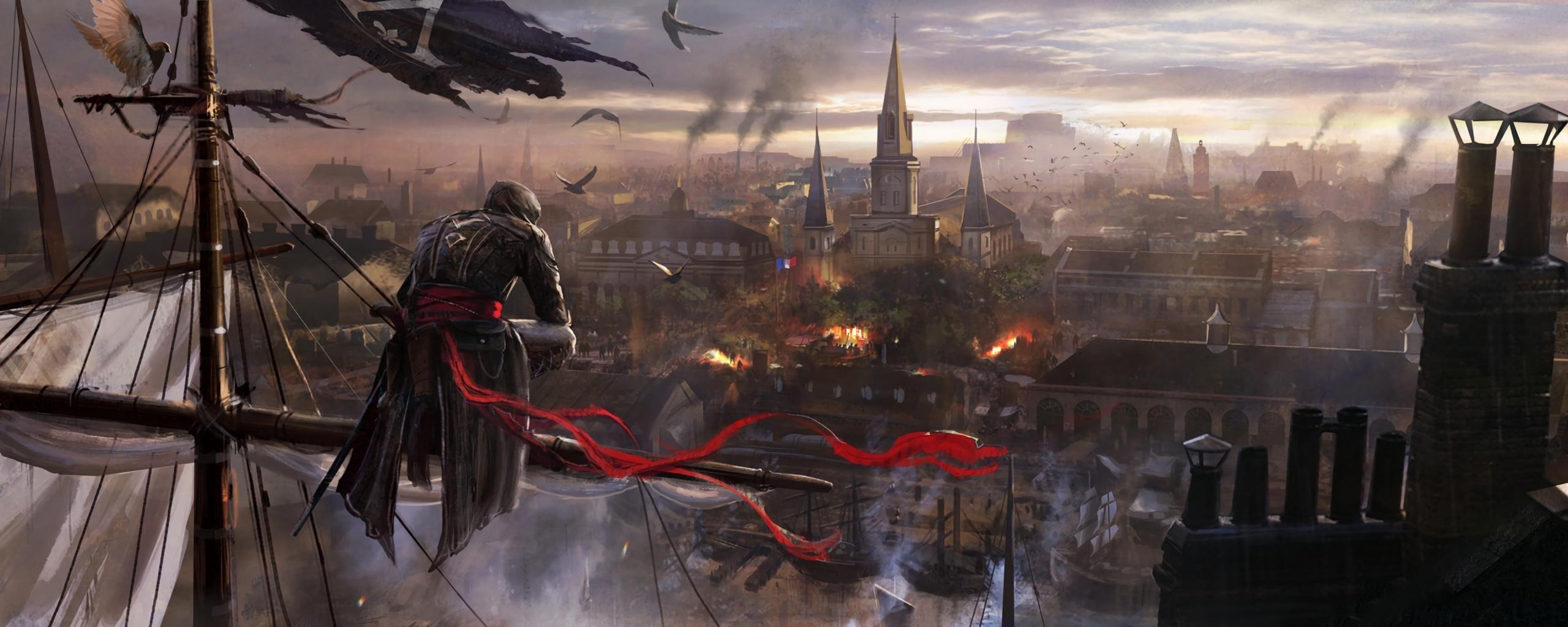 2560x1024 Best Assassin S Creed's Creed Syndicate Dual Monitor