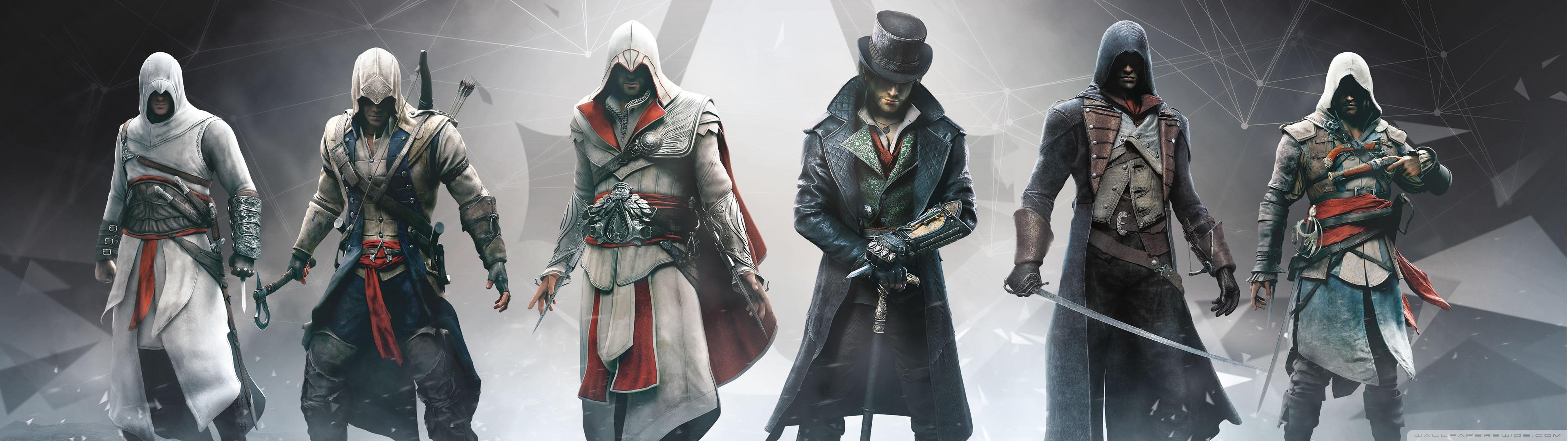 3840x1080 Assassin's Creed Syndicate Ultra HD Desktop Background Wallpaper for : Widescreen & UltraWide Desktop & Laptop : Multi Display, Dual Monitor : Tablet