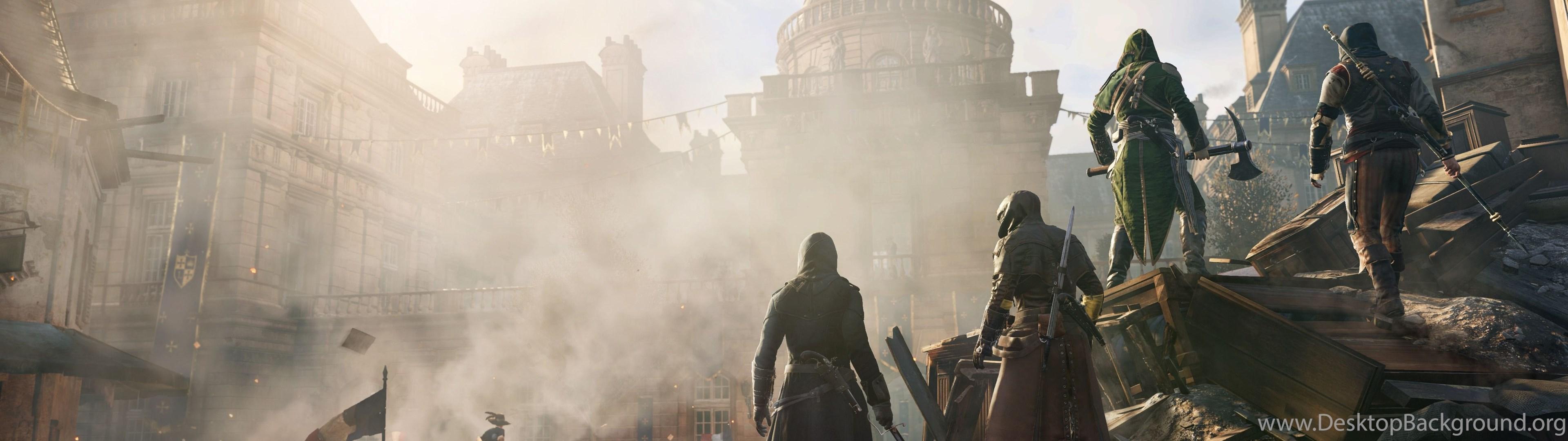 3840x1080 Assassins creed wallpaper Desktop Background
