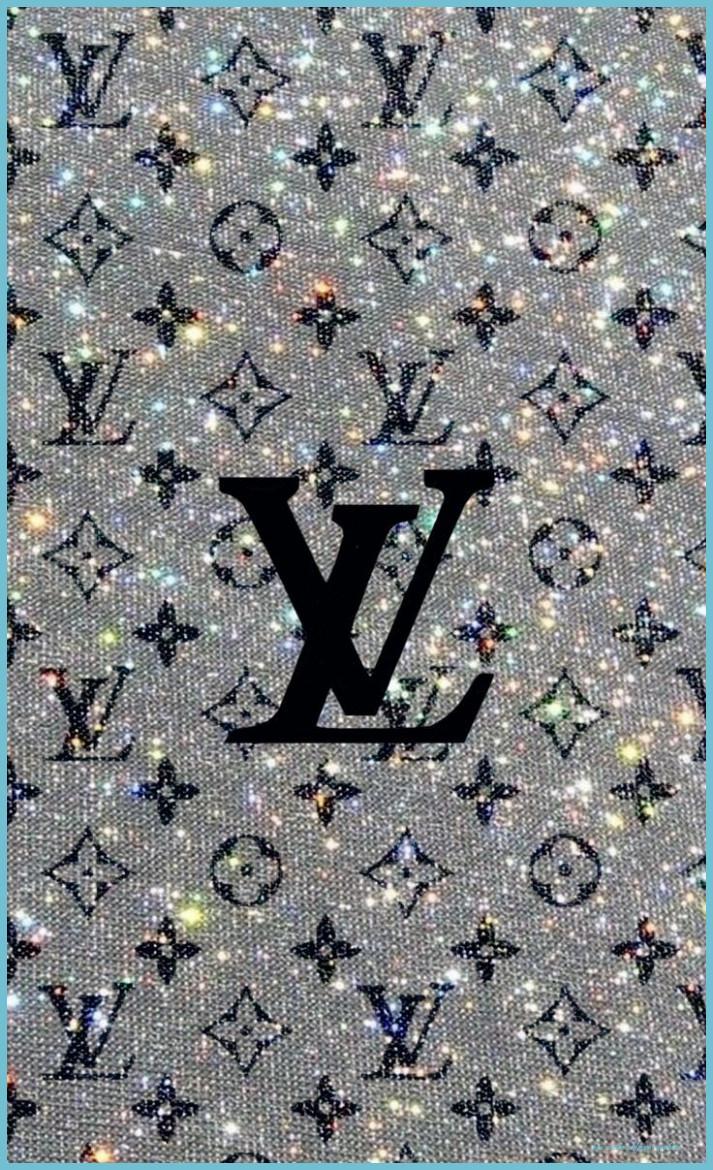 713x1170 Lv Logo ; Lv Glitter Wallpaper, Edgy Wallpaper, iPhone Wallpaper Vuitton Wallpaper Aesthetic