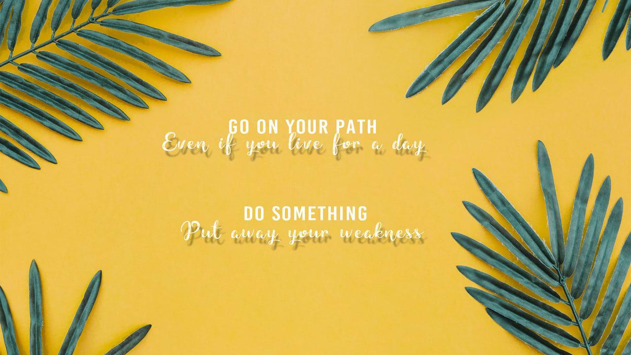 1280x720 Computer Bts Quotes Desktop Wallpaper