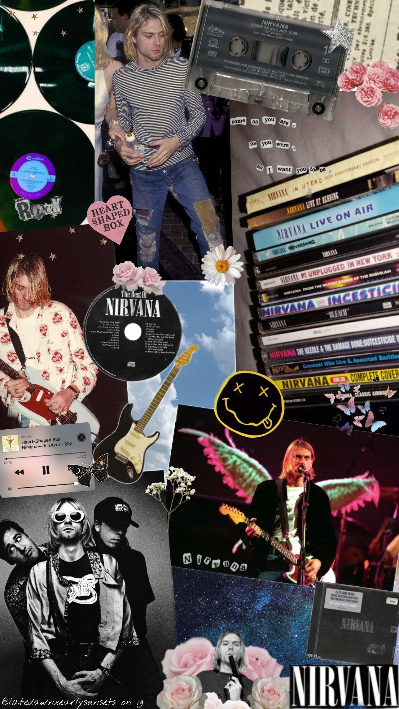 1288x2289 Nirvana iPhone Wallpaper