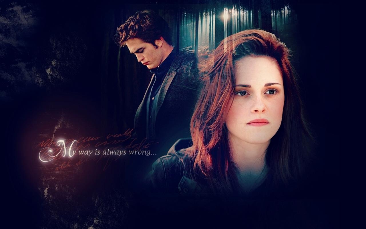 1280x800 Bella and Edward Cullen Wallpaper