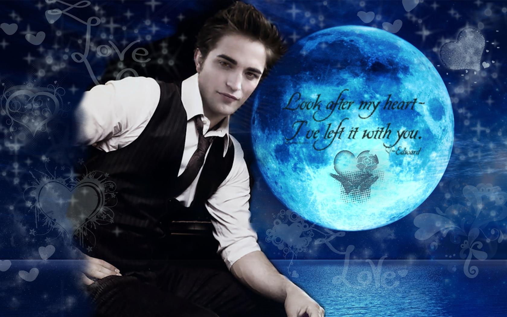 1680x1050 Edward moon Edward Cullen