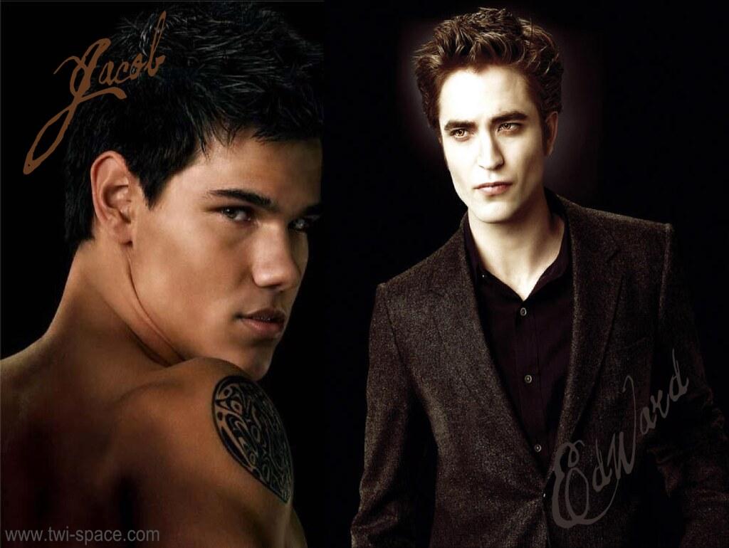 1024x770 Edward Cullen & Jacob Black Wallpaper. A Twilight Wallpaper