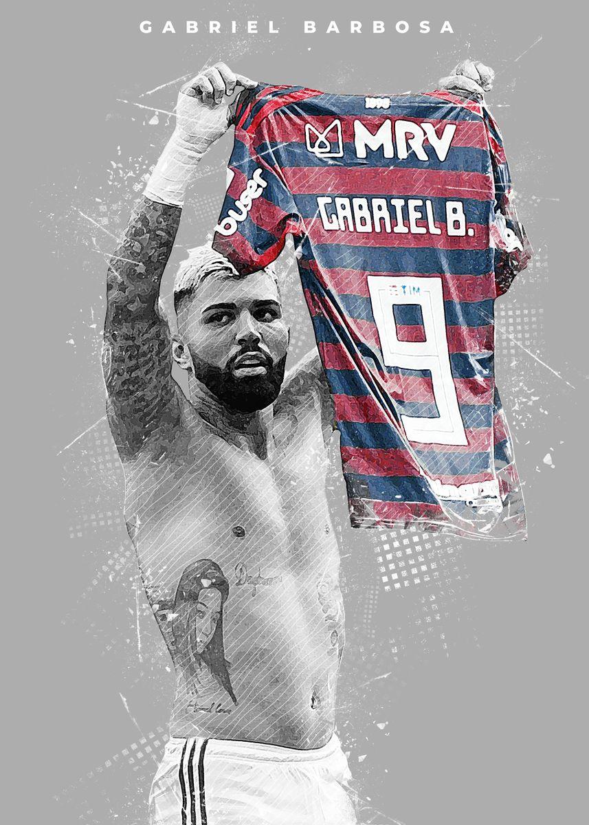 857x1200 Gabriel Barbosa' Poster