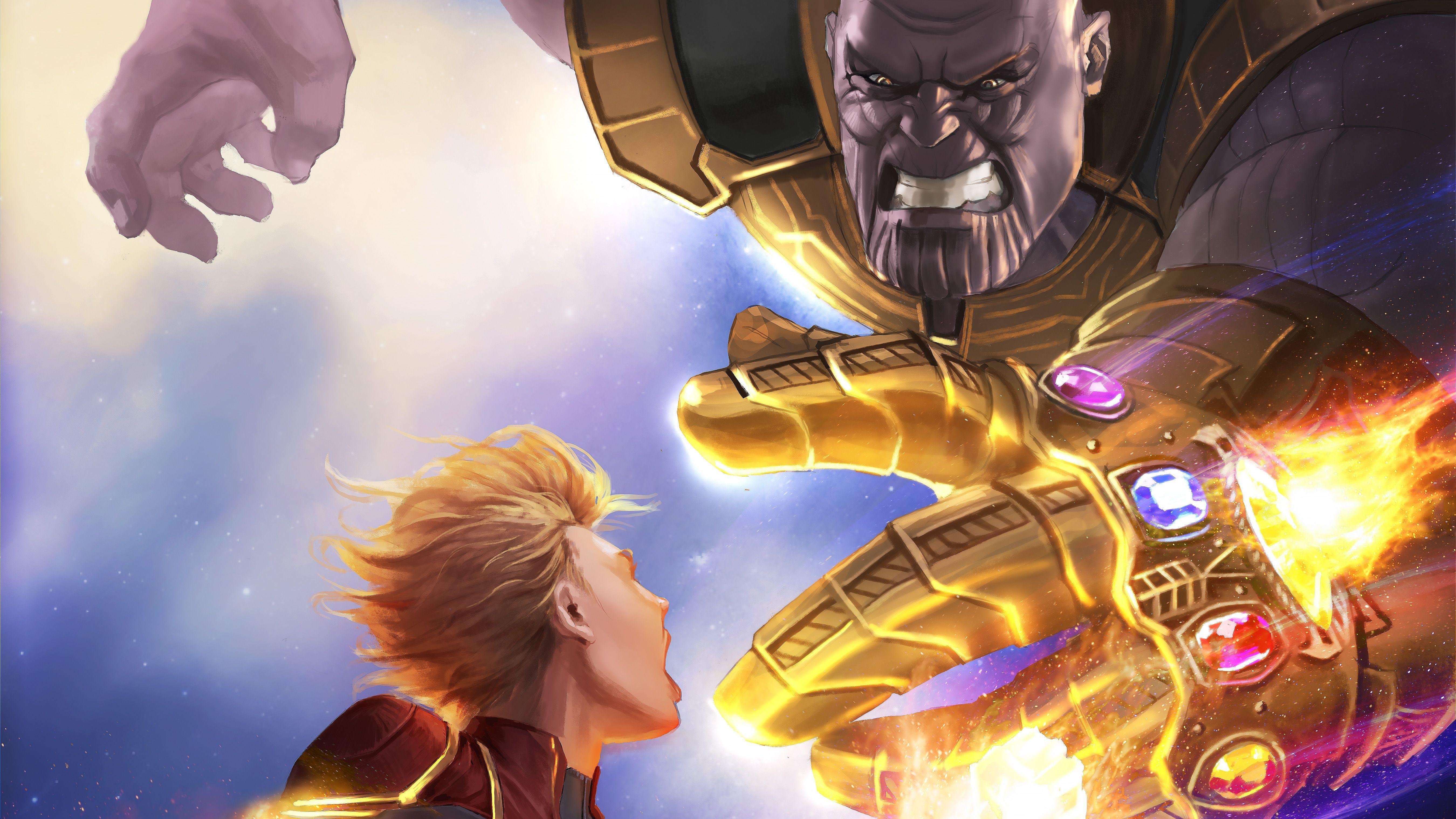 5400x3038 Thanos vs Marvel Wallpaper, HD Thanos vs Marvel Background on WallpaperBat