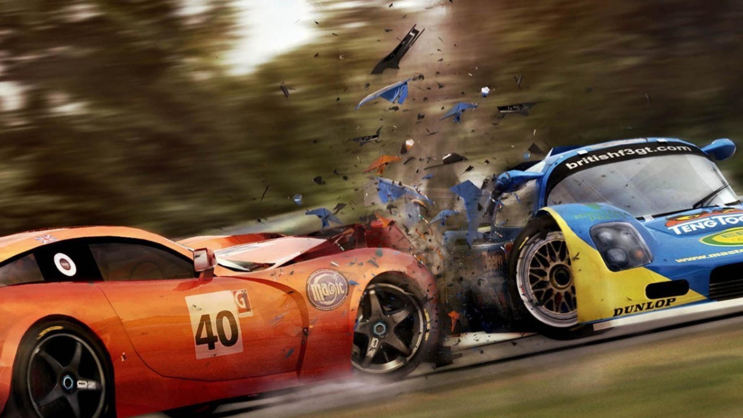 2400x1350 Real Racing 3 Funny Car Crashes Compilation Part 4 Real Racing 3 HD Wallpaper