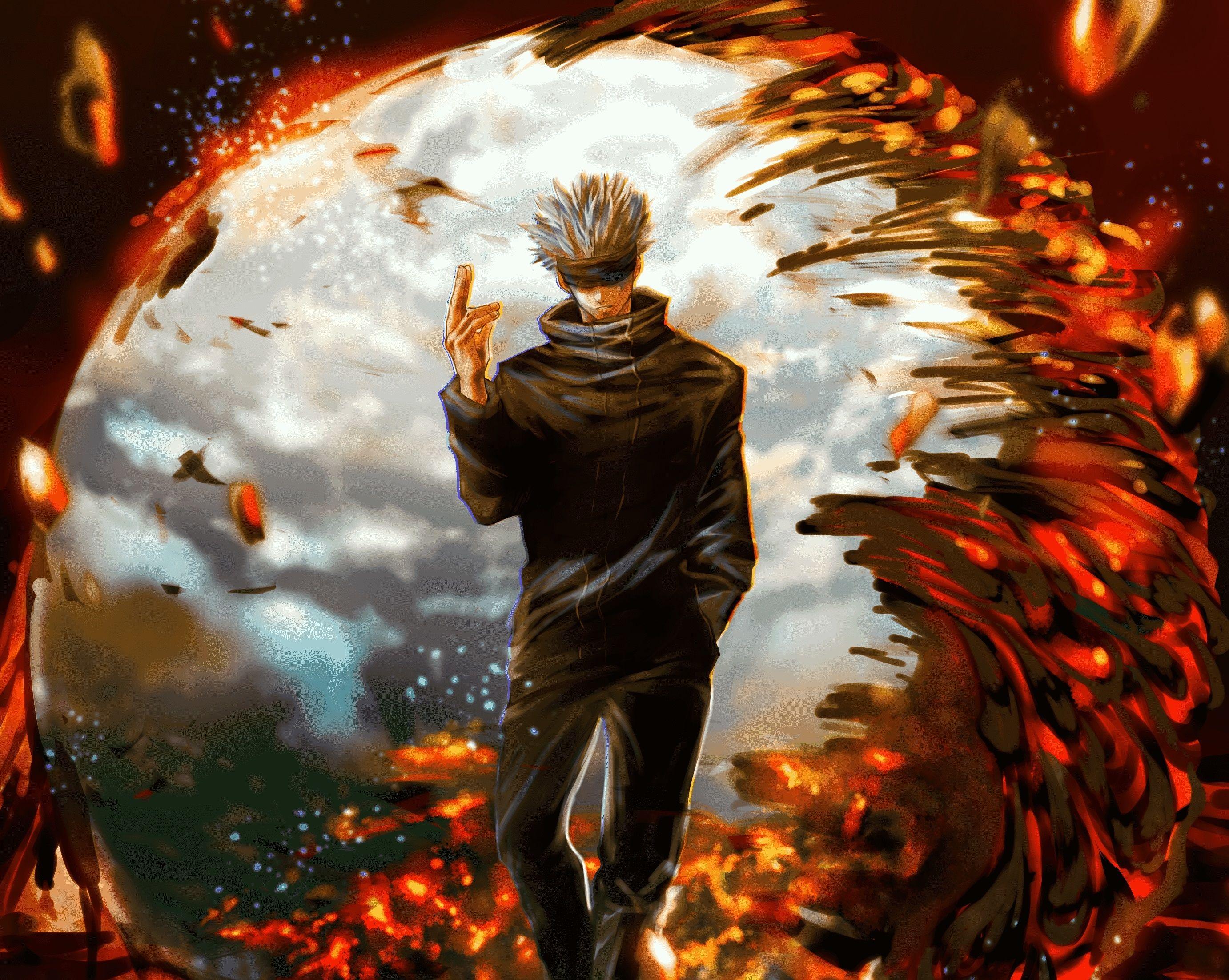 Jujutsu Kaisen Gojo Wallpapers - Top Free Jujutsu Kaisen Gojo Backgrounds - WallpaperAccess