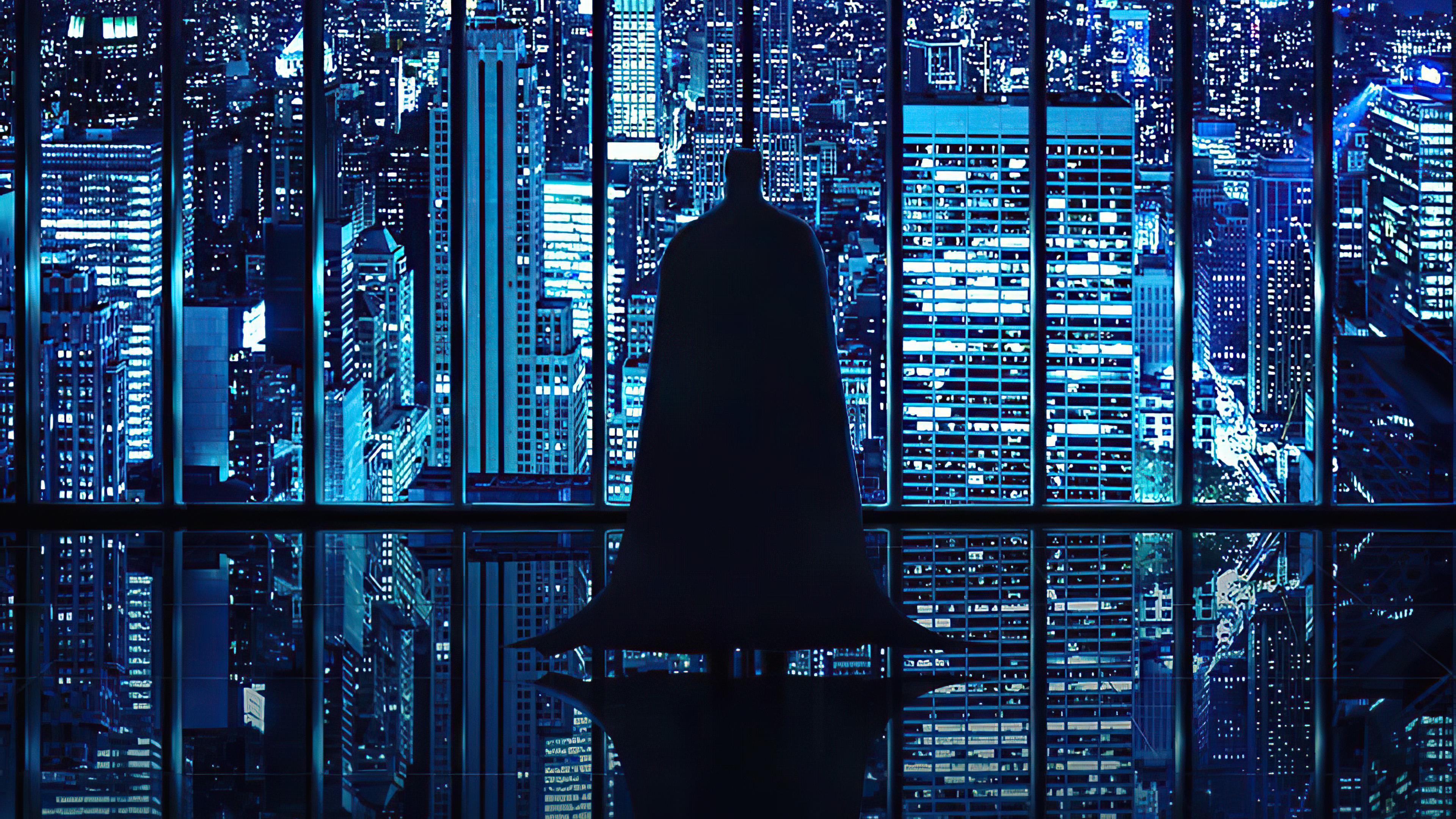 3840x2160 Batman Looking City, HD Superheroes, 4k Wallpaper, Image, Background, Photo and Picture