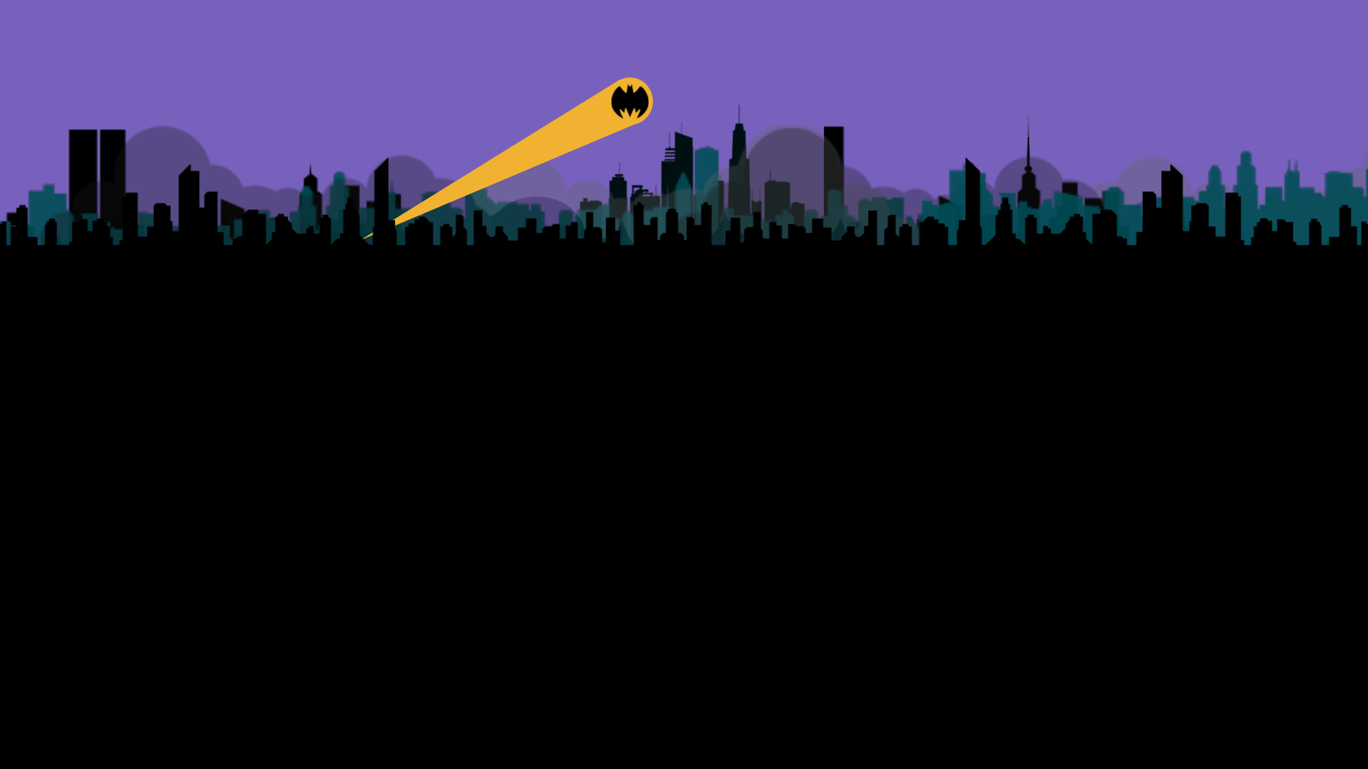 1919x1080 I made a Gotham City wallpaper if anyone wants it.: batman