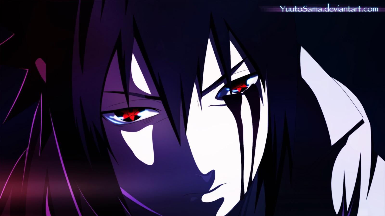 1600x900 Sasuke Sharingan Wallpaper