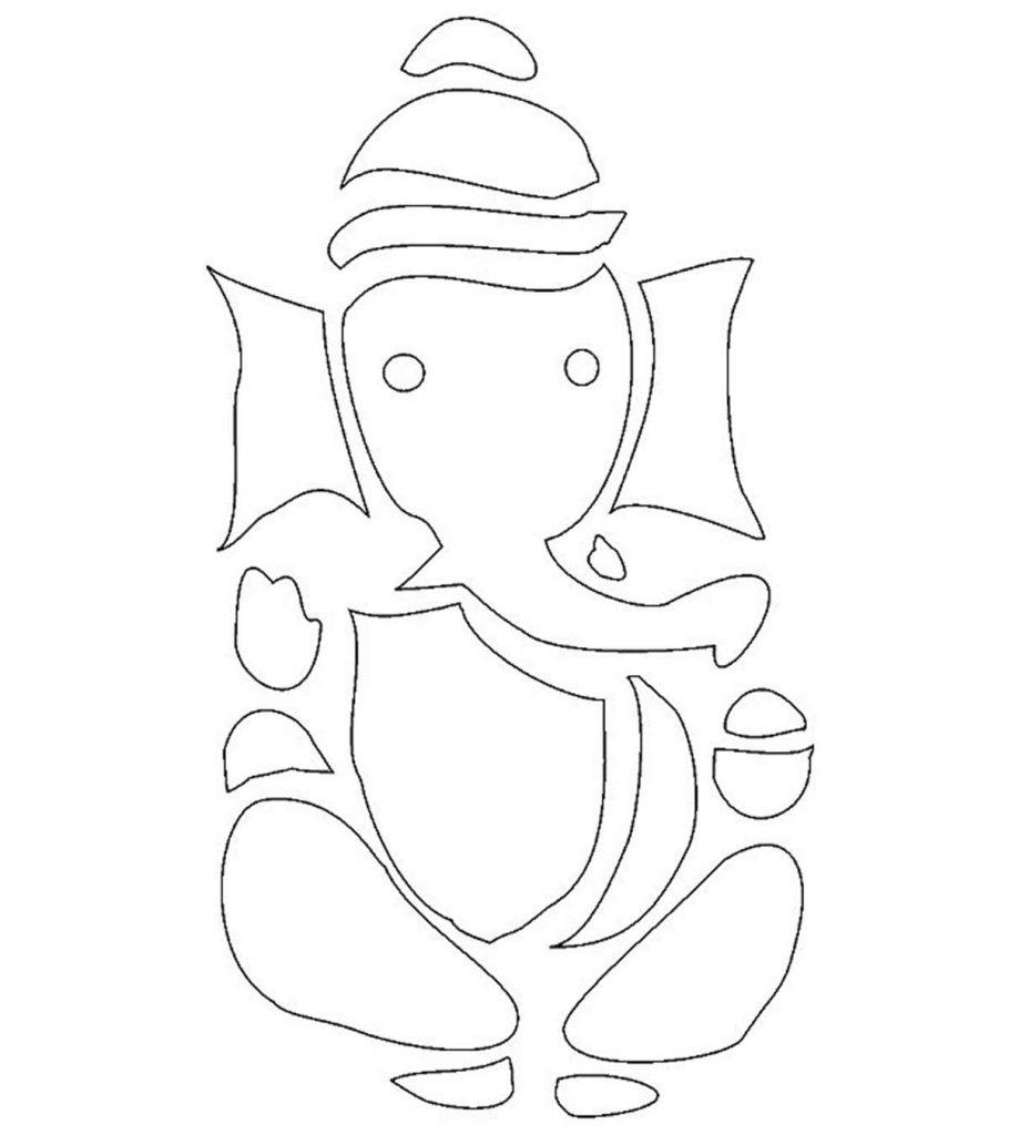 910x1024 Cute Lord Ganesha For Your Little One