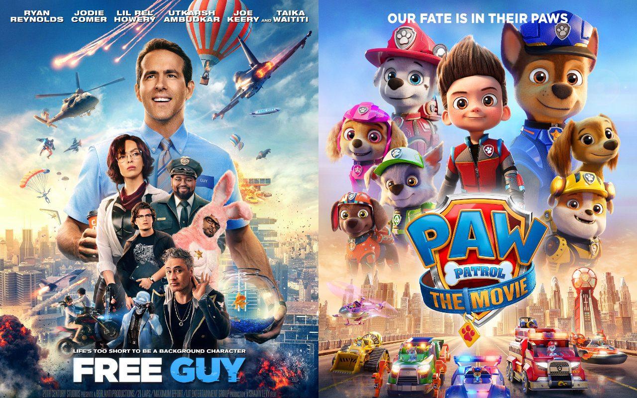 1280x800 Free Guy' Shows Box Office Rarity as It Halts 'PAW Patrol' From Topping Box Office