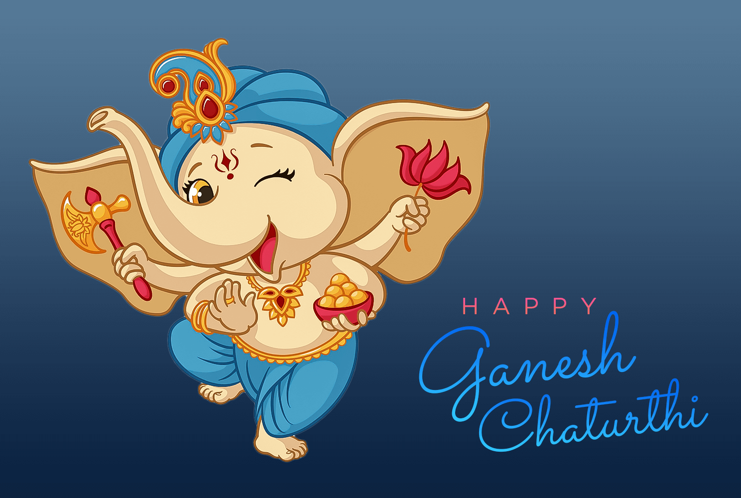 Happy Ganesh Chaturthi Wallpapers - Top Free Happy Ganesh Chaturthi  Backgrounds - WallpaperAccess