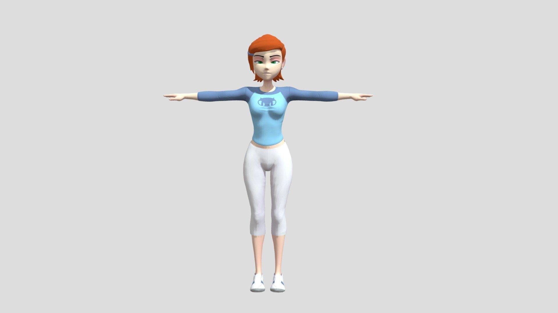 1920x1080 Ben 10: Gwen Tennyson Free 3D model by EWTube0 [3eb2063]