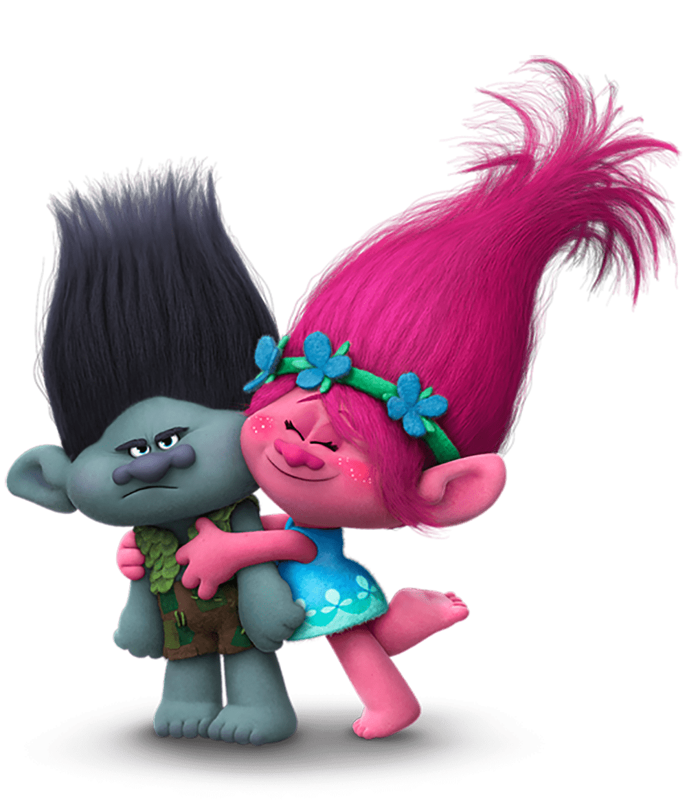 1000x1177 Trolls Branch and Poppy Transparent PNG Image​-Quality Image and Transparent PNG Free Clipart