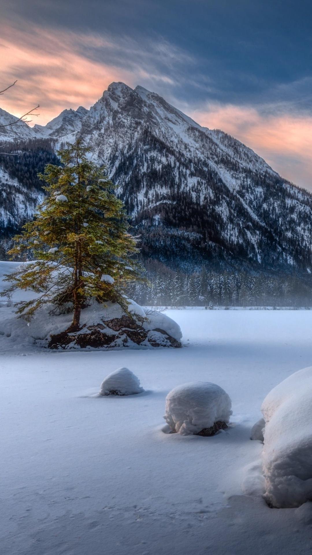 1080x1920 Nature Landscape Winter Snow iPhone 6s, 6 Plus, Pixel xl , One Plus 3t, 5 HD 4k Wallpaper, Image, Background, Photo and Picture