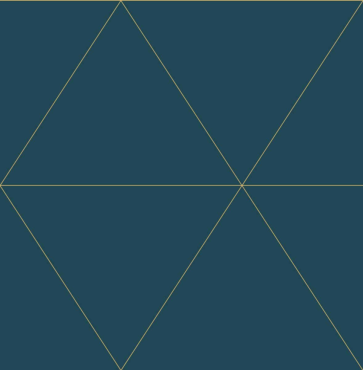 1177x1200 2763 24228 Twilight Teal Geometric Wallpaper