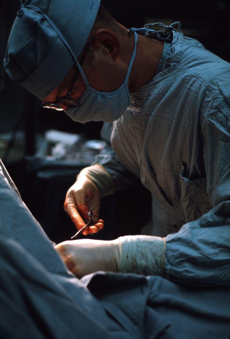 736x1084 All sizes. Capt Larry Schwab performing surgery at the 7th Surgical Hospital, Blackhorse, Vietnam Dec, 1. Doctor medical, Medicine student, Med school motivation