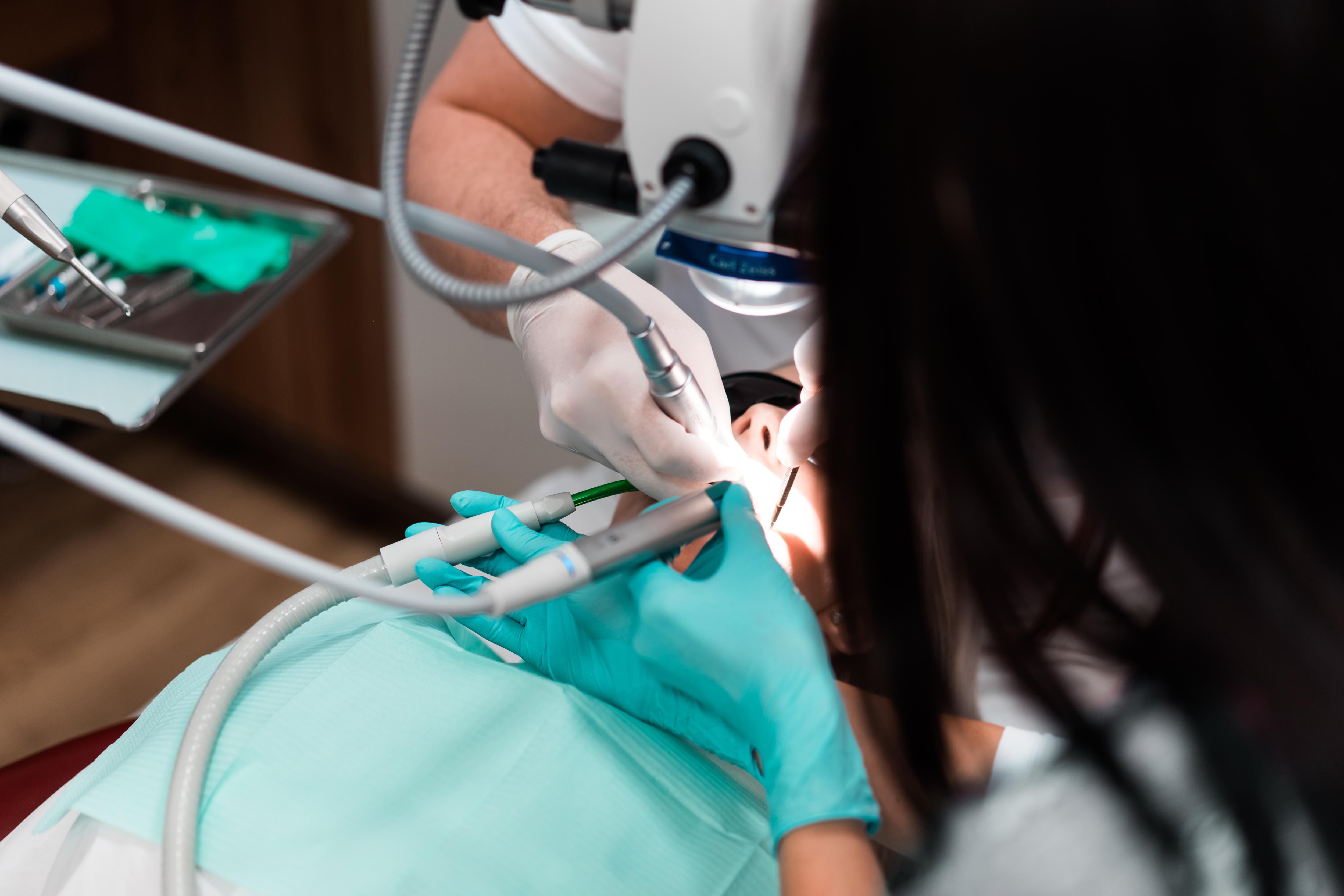5000x3333 Patient at the Dentist Dental Surgery Free