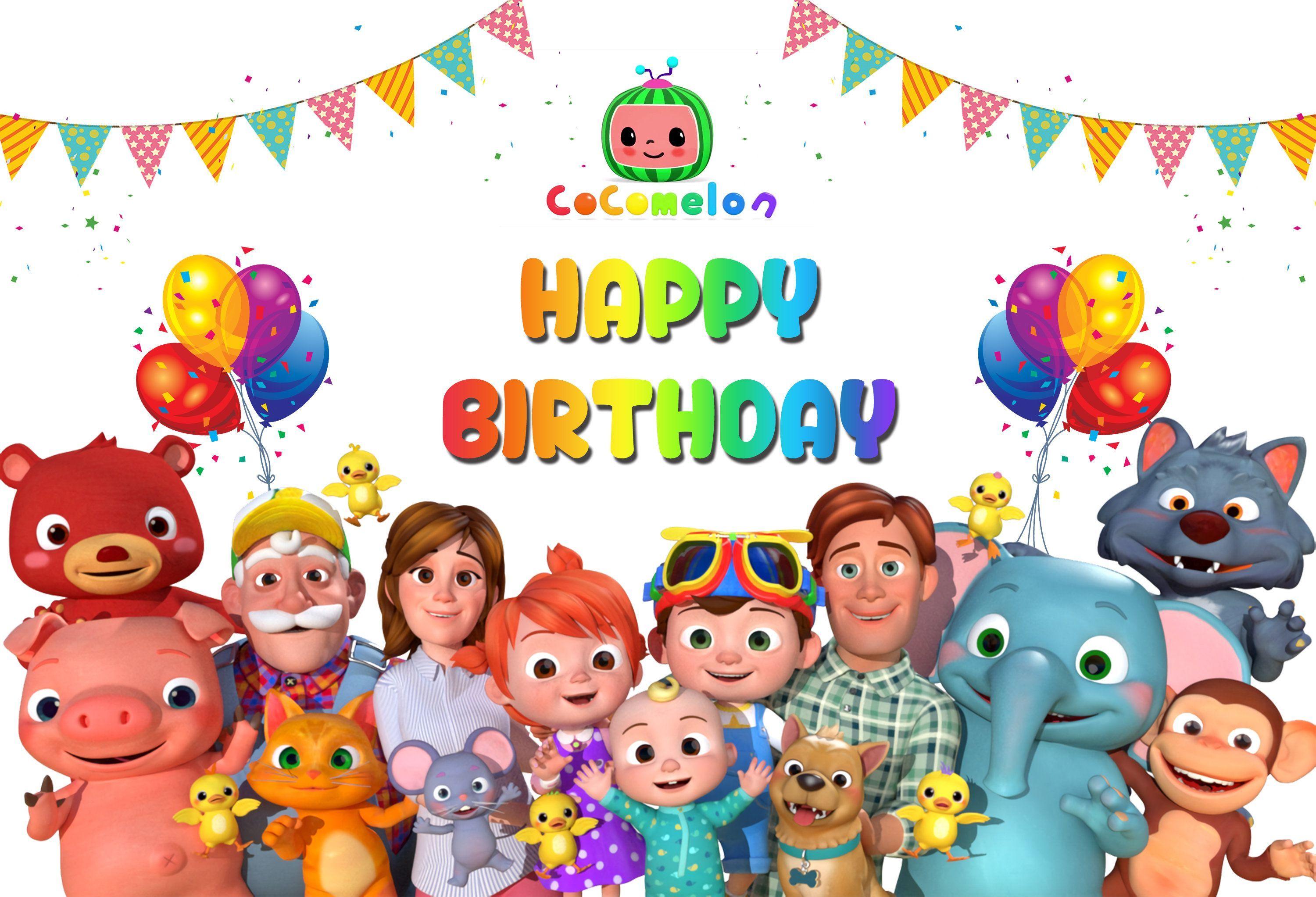 2nd Birthday Party Cocomelon Png Sublimation Designs Ubicaciondepersonascdmxgobmx 