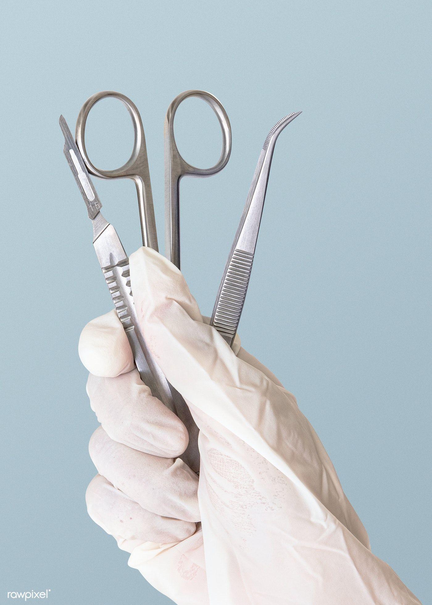 1400x1961 Gloved hand holding stainless steel medical instruments / Teddy Rawpixel. Medical wallpaper, Dental wallpaper, Medical aesthetic