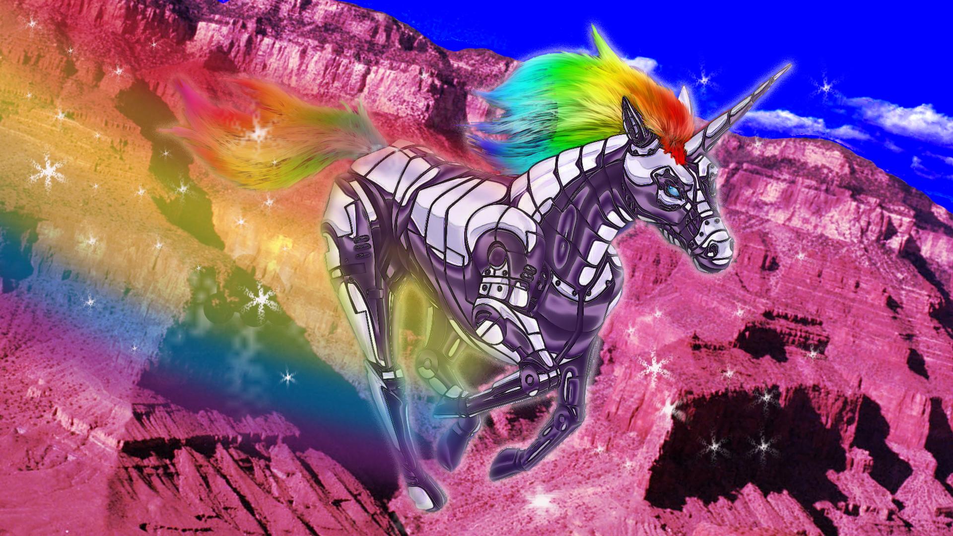 1920x1080 HD Unicorn Wallpaper
