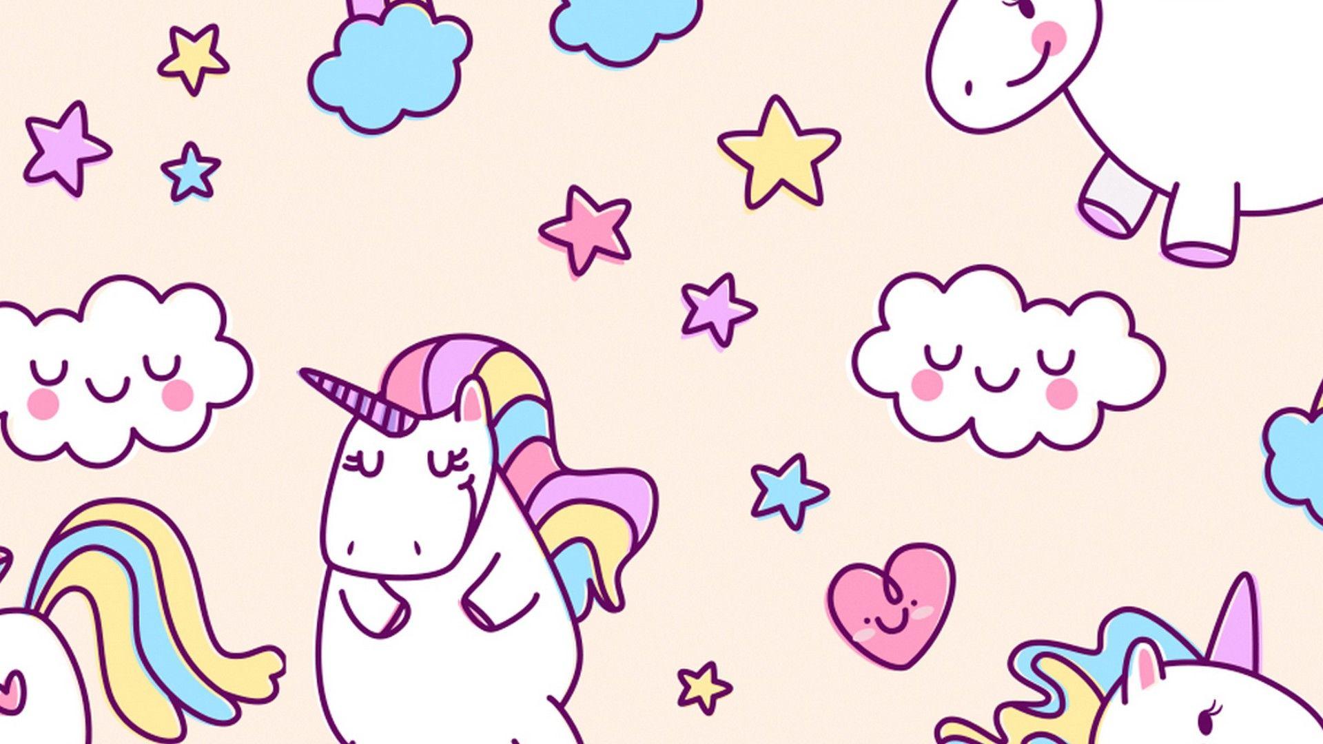 1920x1080 Aesthetic Unicorn Wallpaper