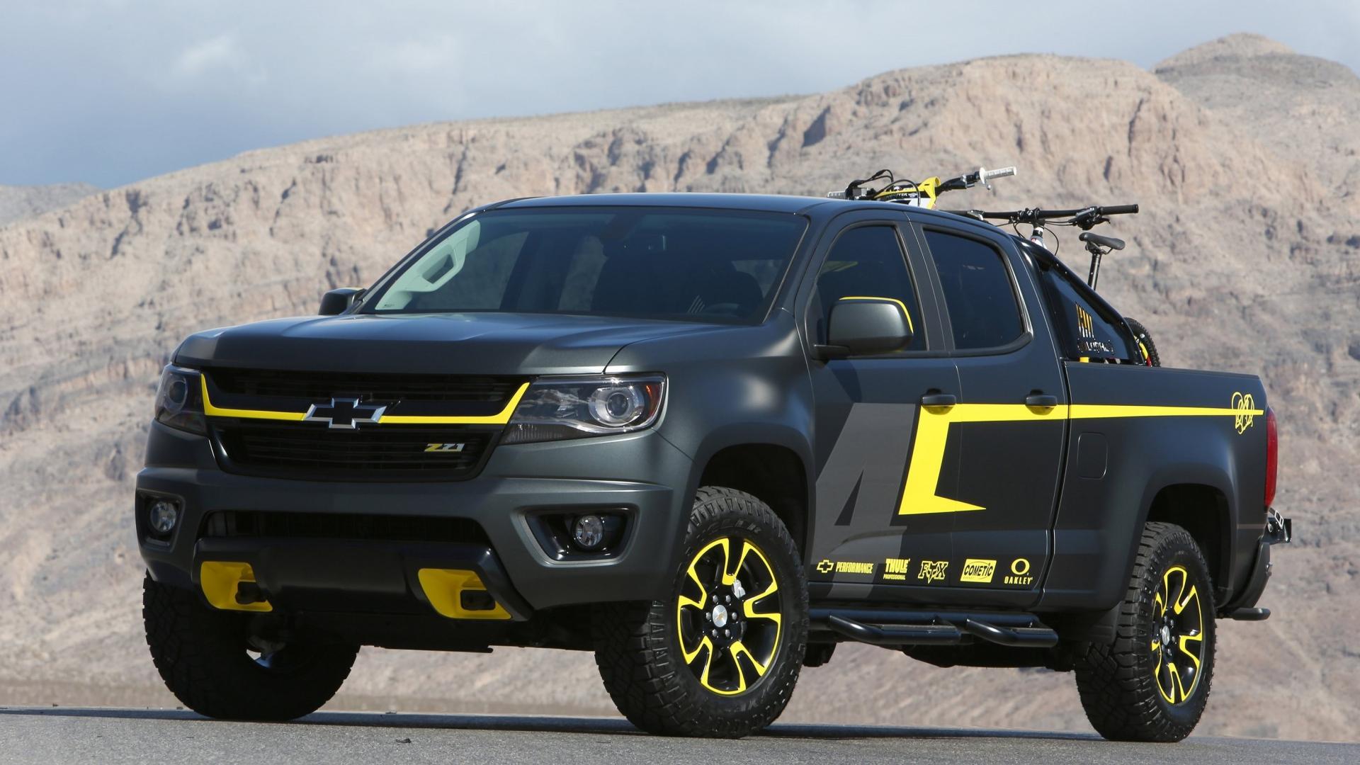 1920x1080 Full HD Wallpaper Chevrolet Mountain Desert, Pickup Off Road Vehicle Side View, Desktop Background HD 1080p