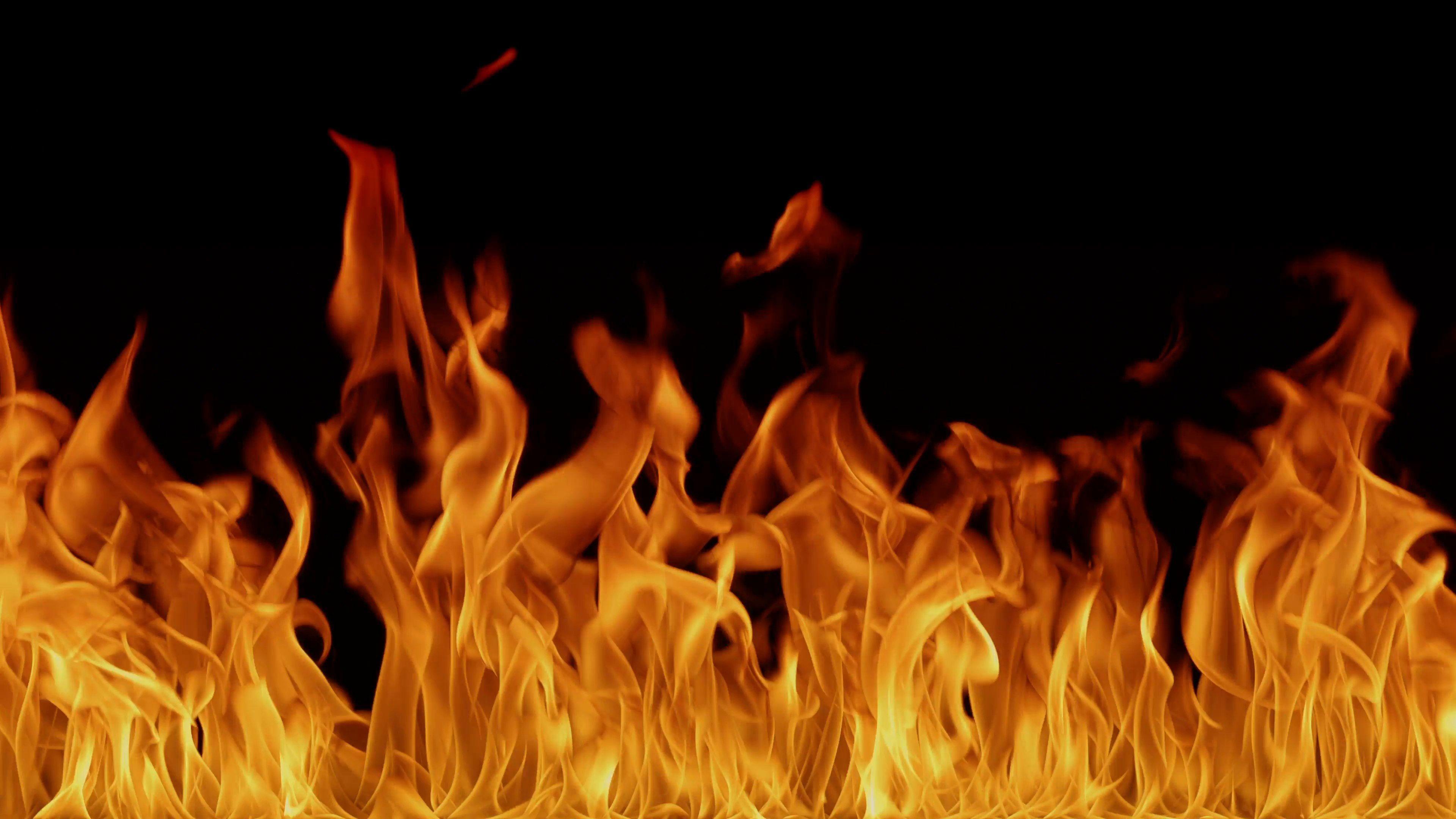 3840x2160 Fire Desktop Wallpaper