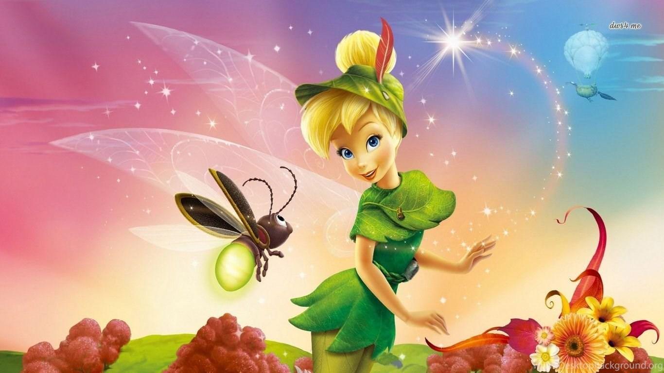 1366x768 Tinker Bell Wallpaper Cartoon Wallpaper Desktop Background