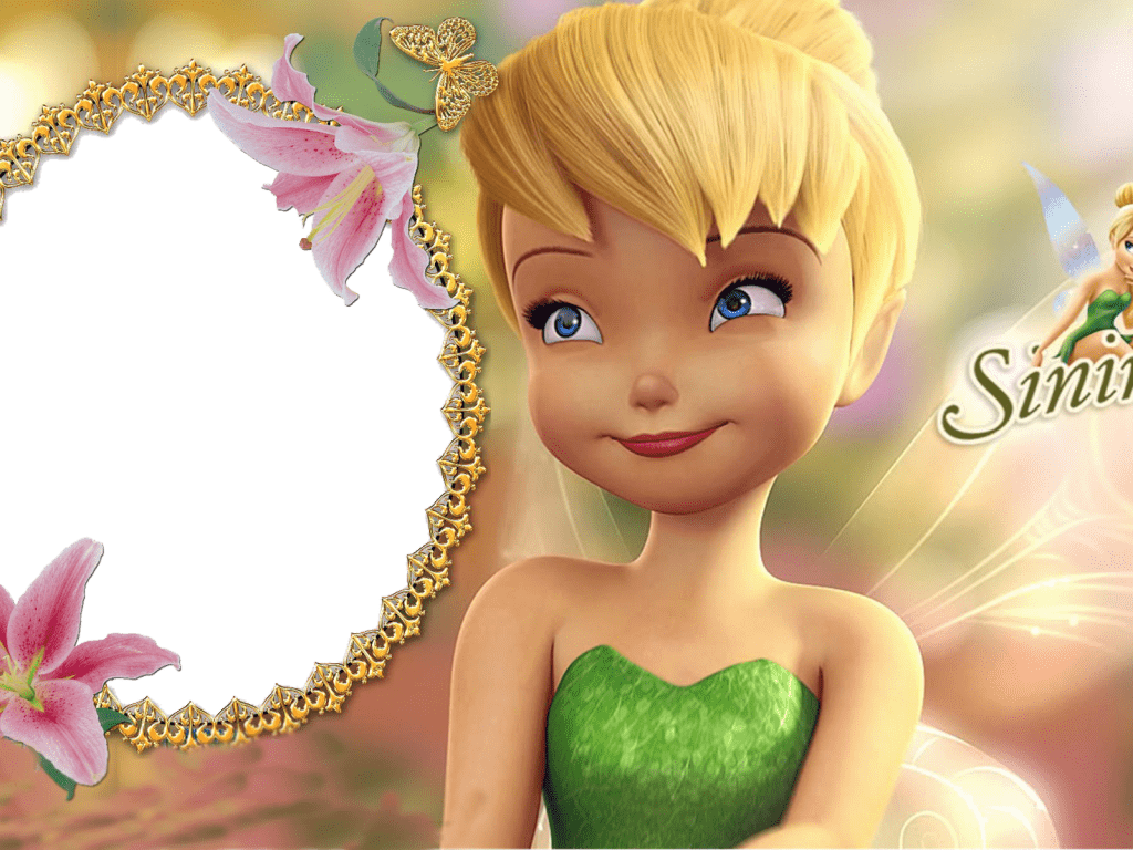 1024x768 Tinkerbell Cartoon Transparent Frame With Fairy 1920x1200 :